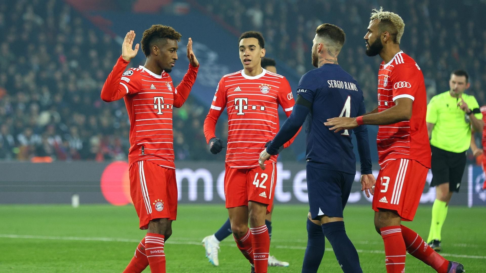 額付【日本未入荷ポスター】PSG vsバイエルンミュンヘン欧州CL2020-21 Paris-Saint-Germain-vs-Bayern-