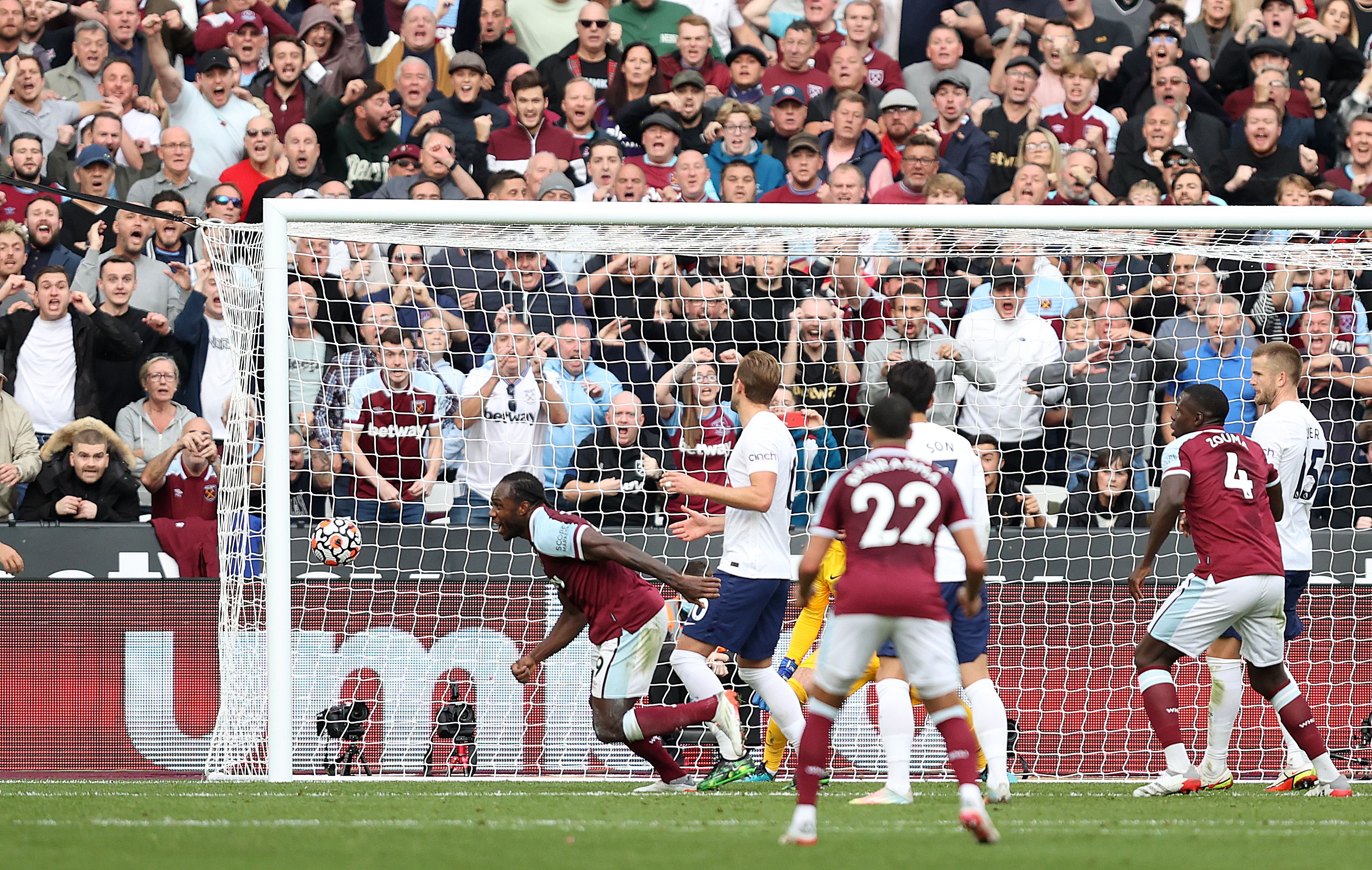 tottenham vs westham antonio