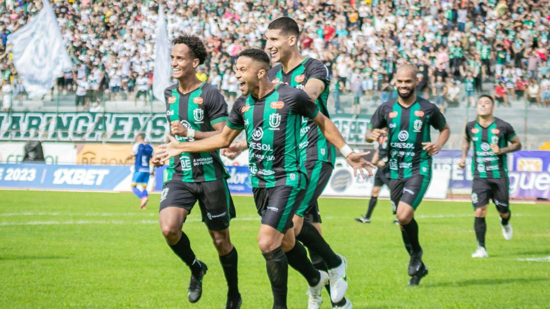 Maringá comemora em jogo do Campeonato Paranaense 2023