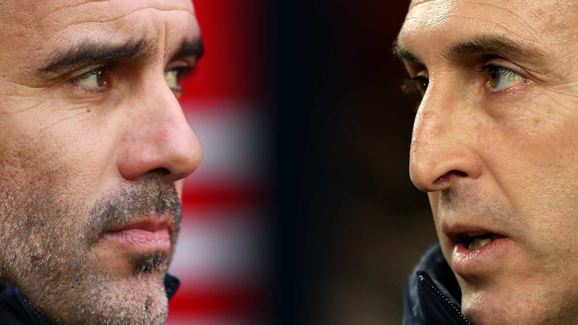 2019-02-03 Pep Guardiola Unai Emery