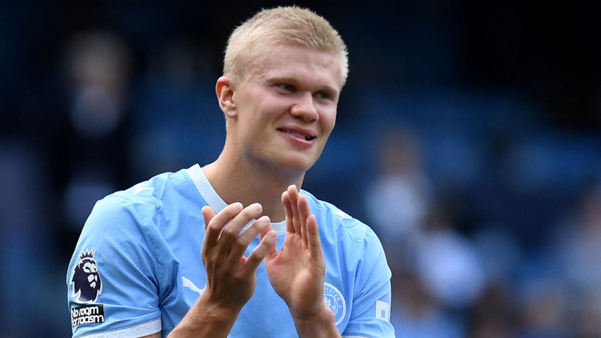 Erling Haaland Manchester City 2026-27 clap