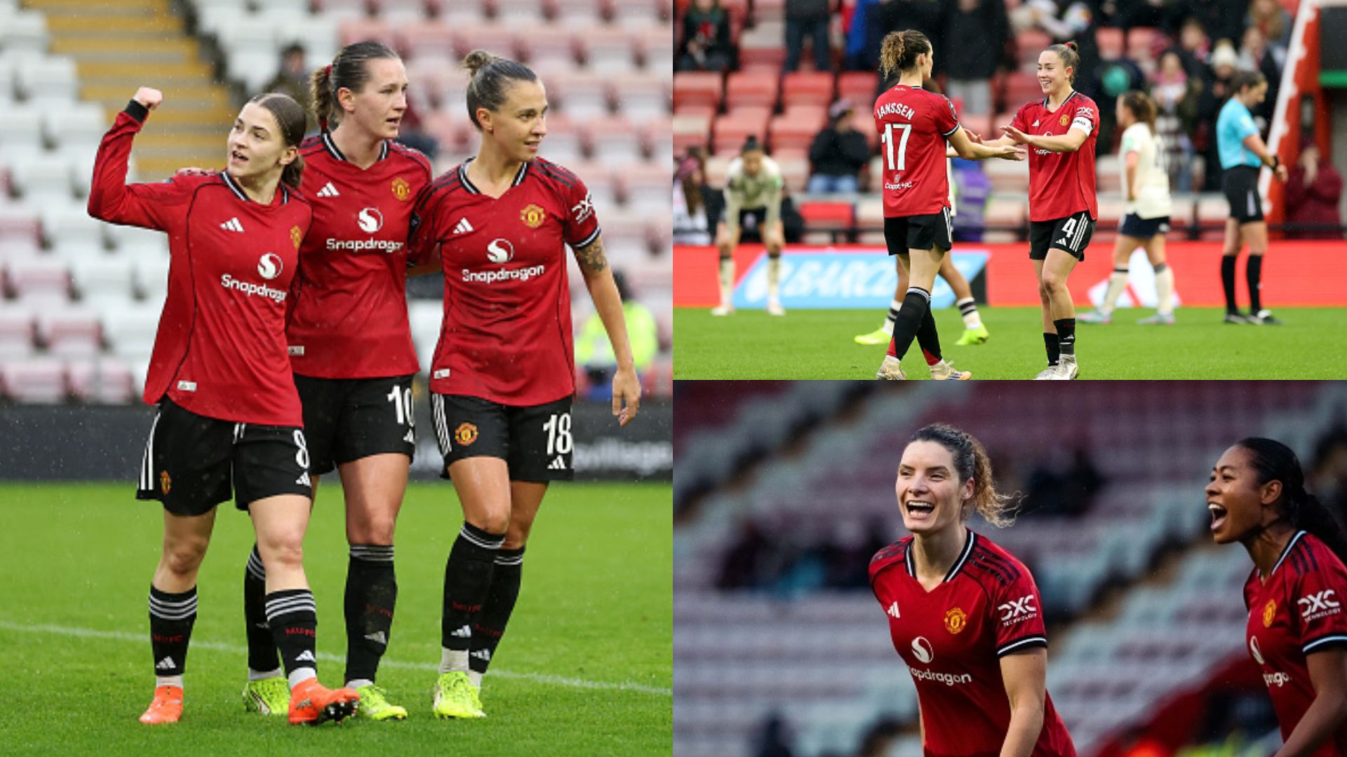 Man Utd West Ham WSL composite