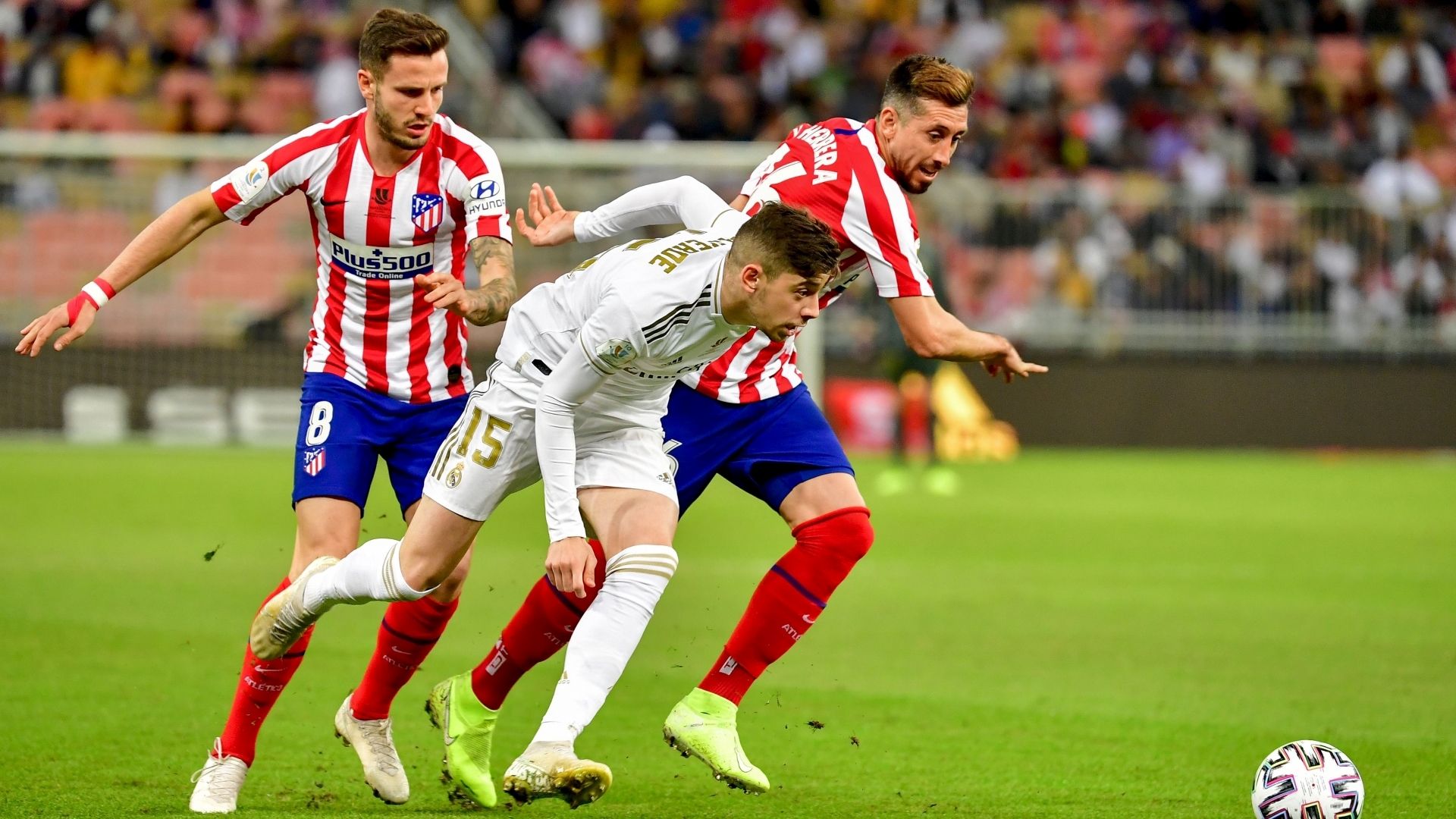 Federico Valverde Saul Niguez Hector Herrera Atletico Real Madrid Supercopa 12012020