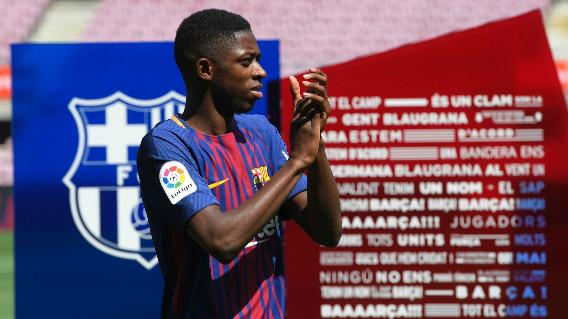 Ousmane Dembele Barcelona 2017