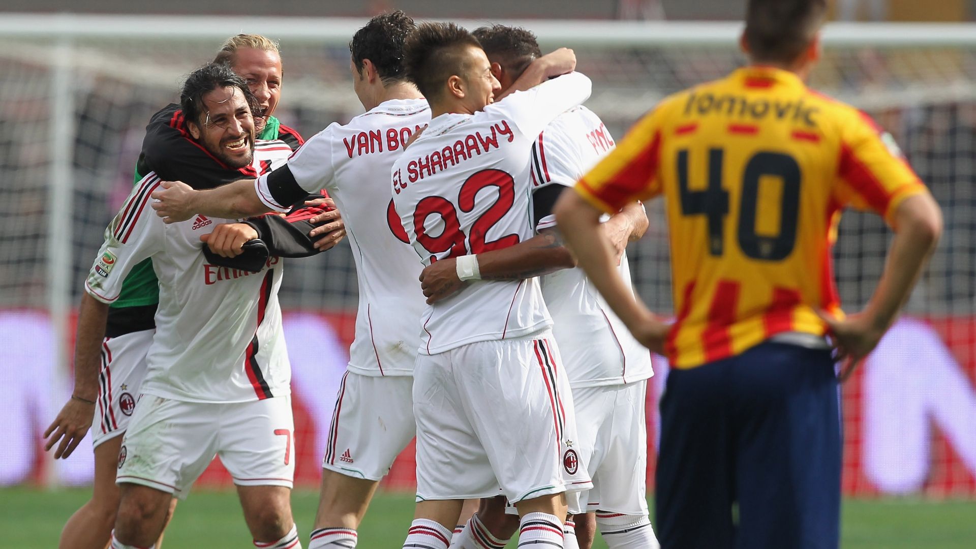 Lecce Milan 3-4 2011