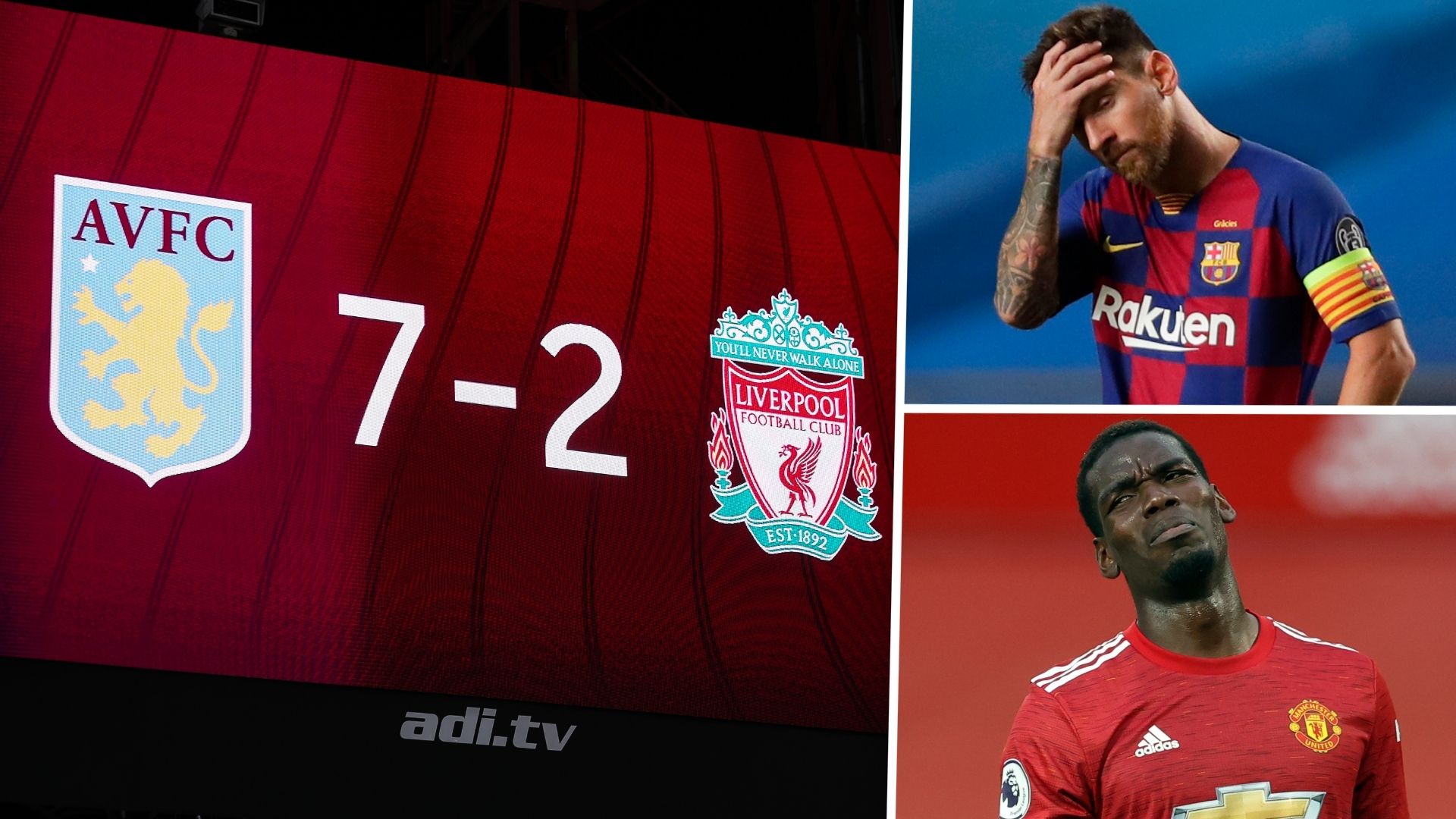 Liverpool, Barcelona, Manchester United