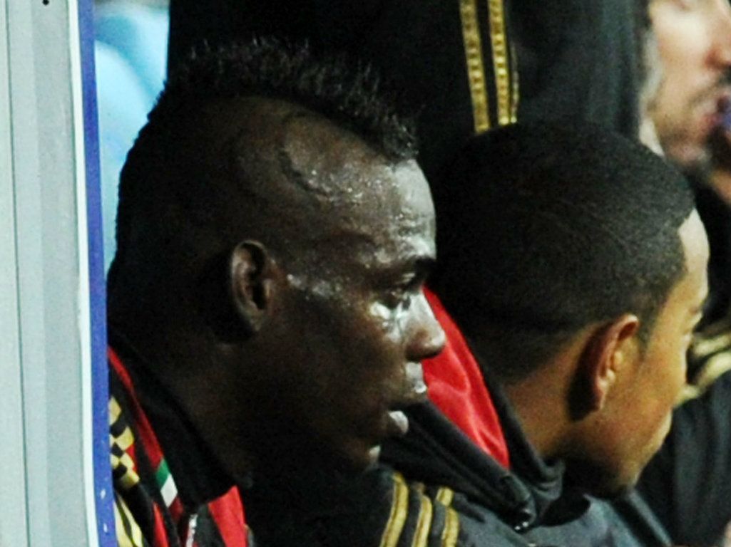 Mario Balotelli Napoli AC Milan Serie A 02082014