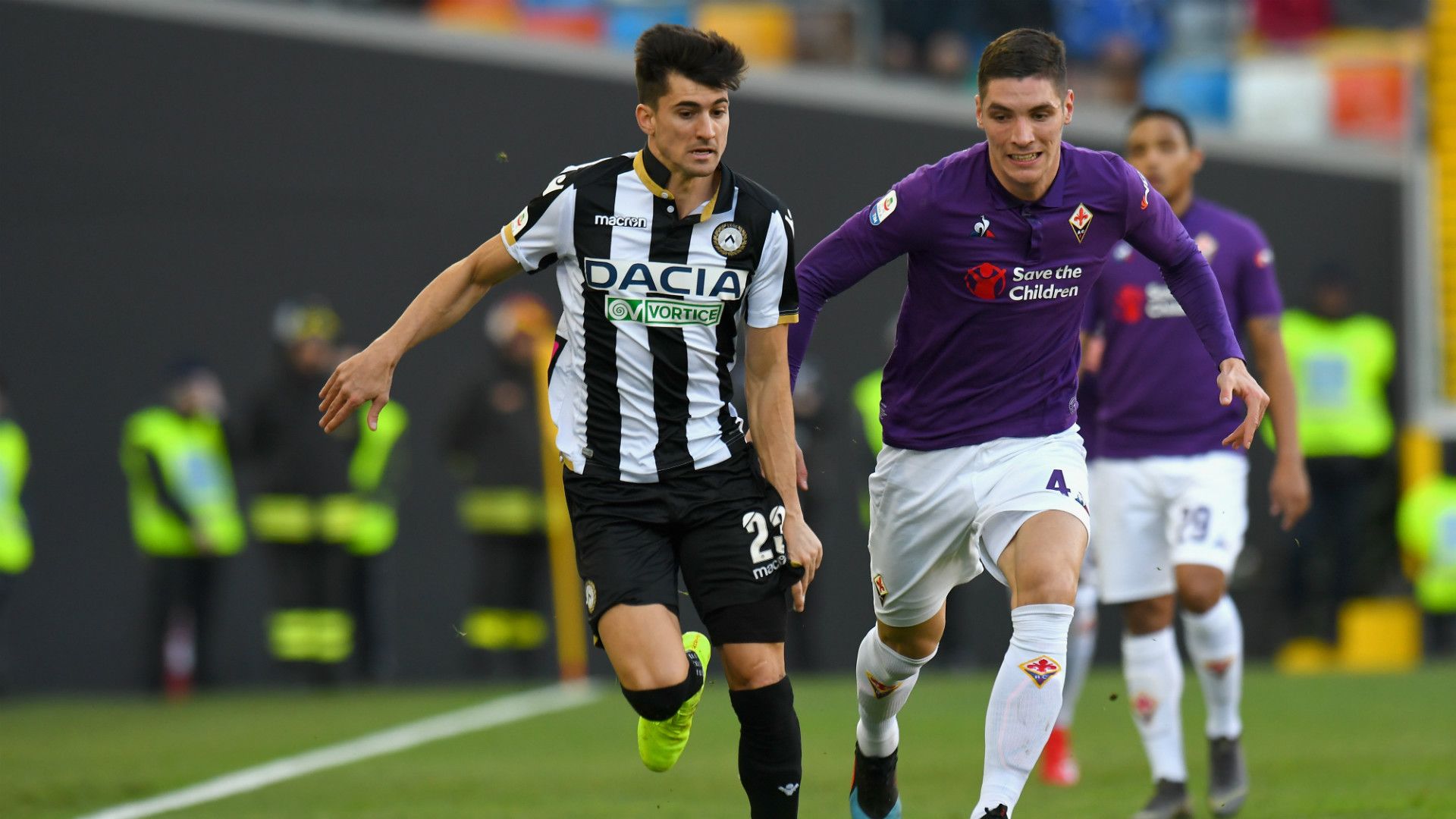 Ignacio Pussetto Nicola Milenkovic Udinese Fiorentina