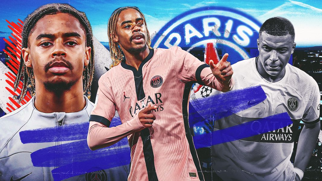 Bradley Barcola PSG HIC 2-1