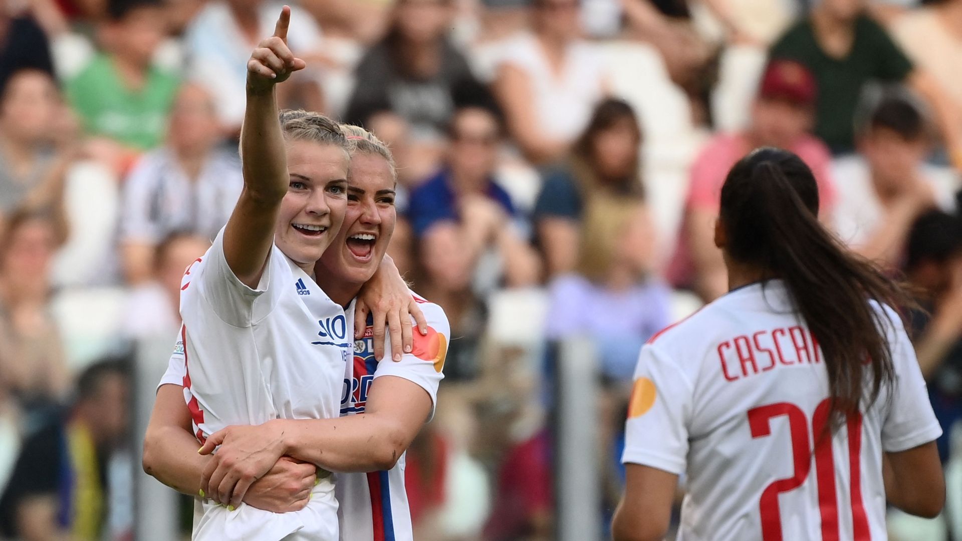 Ada Hegerberg Lyon UWCL final 2022