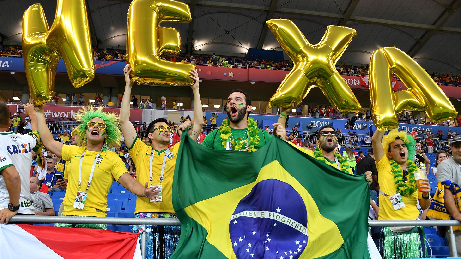 Fans Brazil Switzerland World Cup 17062018