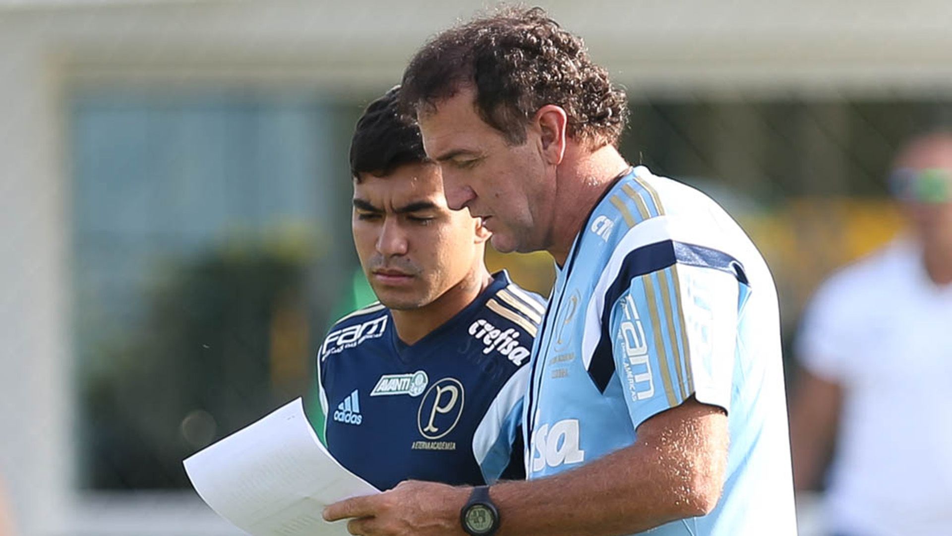 Cuca Dudu Palmeiras treino 03212016