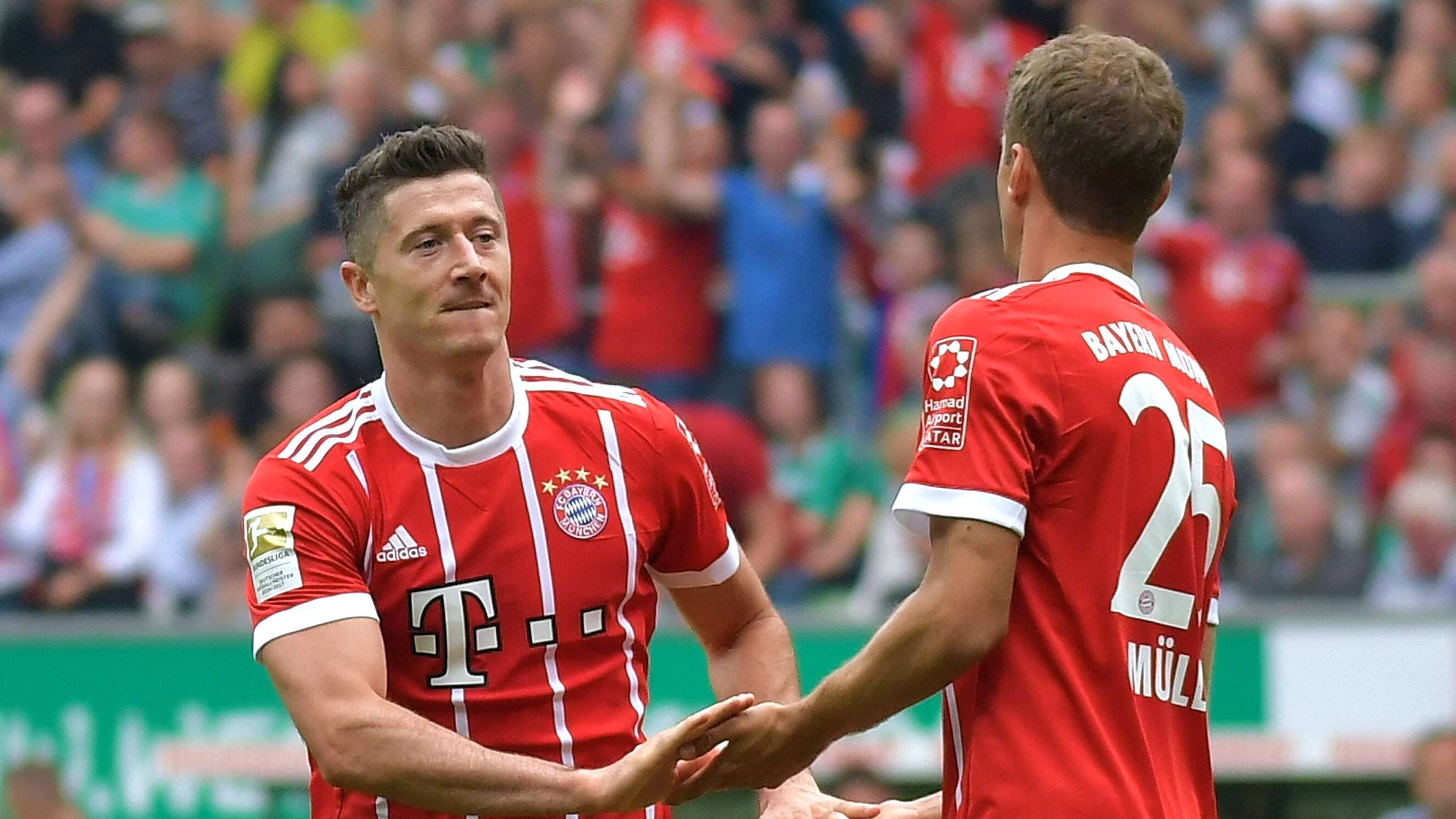 *GER ONLY* Robert Lewandowski Thomas Müller FC Bayern München