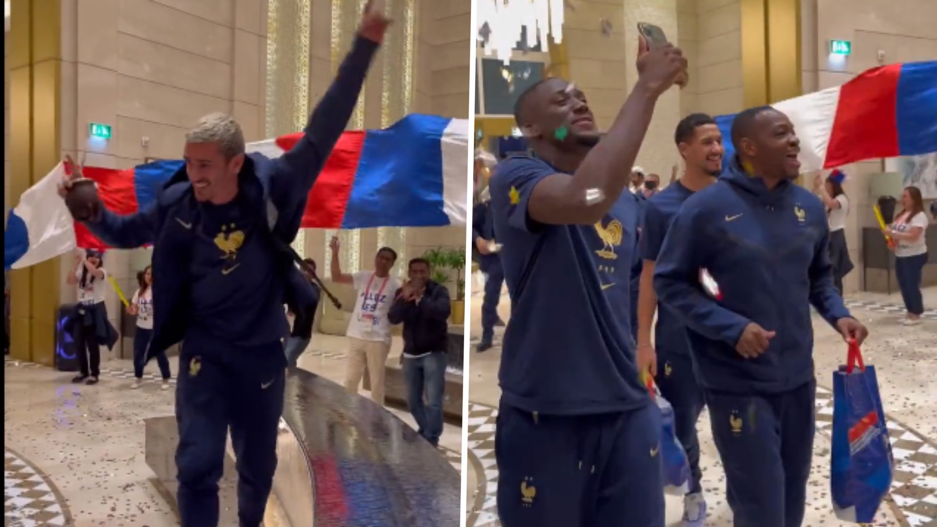 Griezmann France celebration  