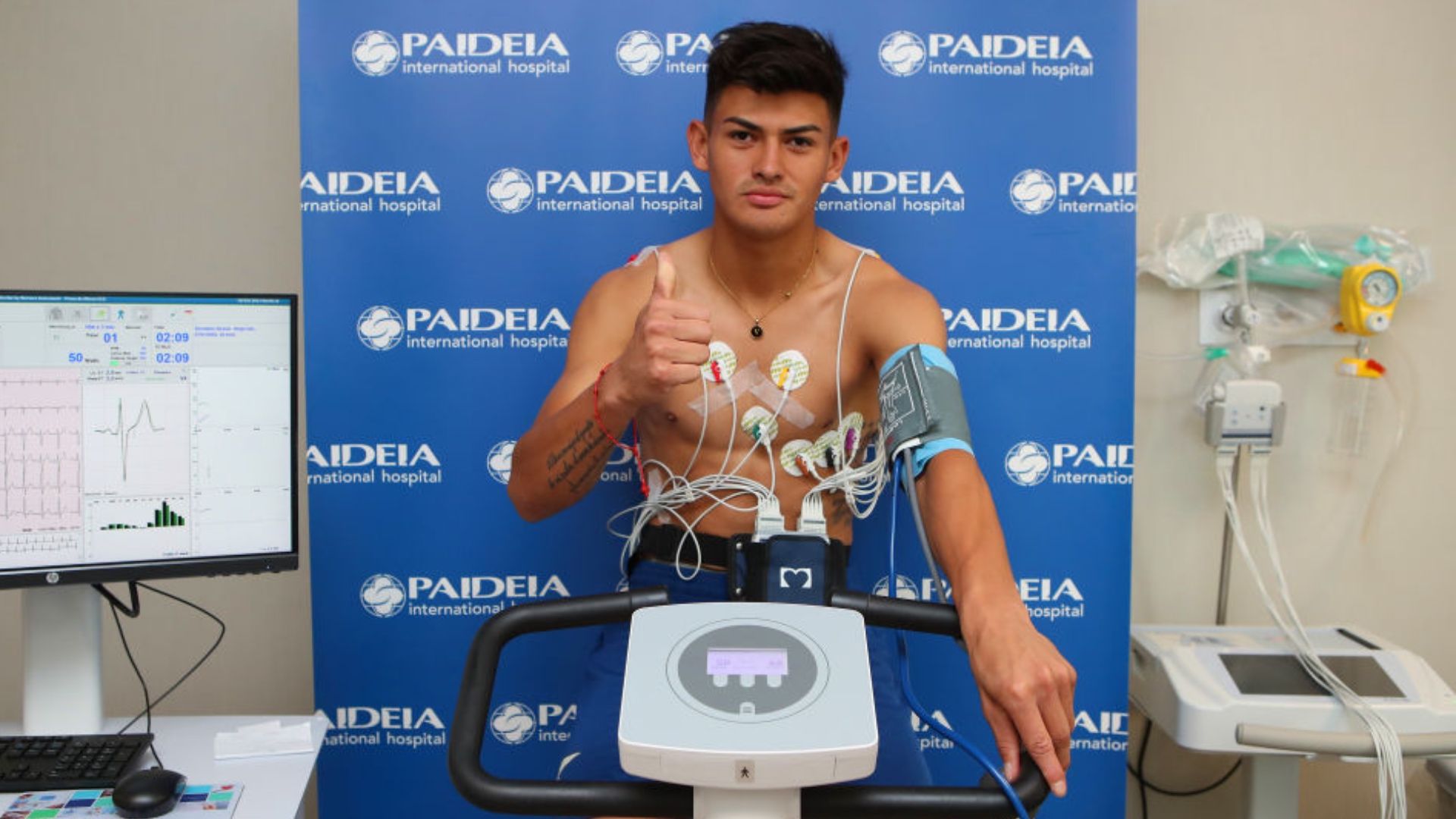 Diego Gonzalez Lazio Medical Tests