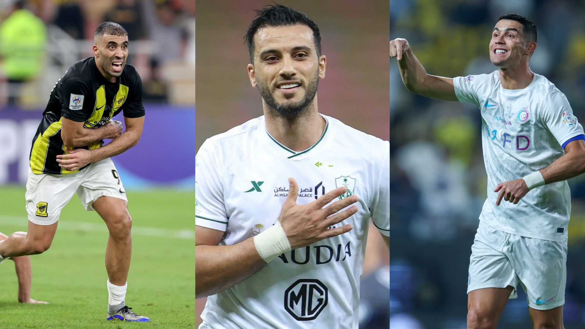 Cristiano Ronaldo Nassr Omar Al Somah Ahli Abderrazak Hamdallah Ittihad