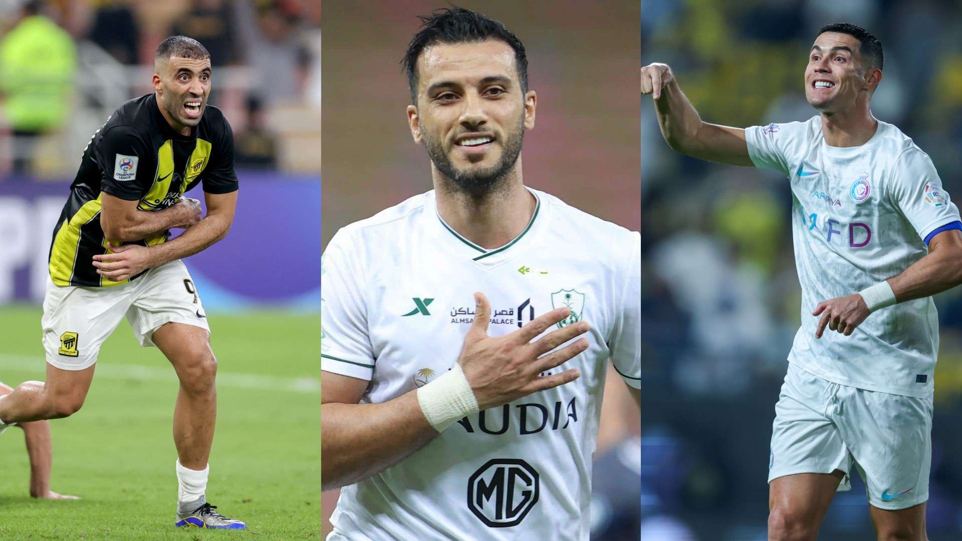 Cristiano Ronaldo Nassr Omar Al Somah Ahli Abderrazak Hamdallah Ittihad