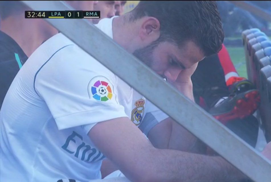 Nacho Real Madrid banquillo