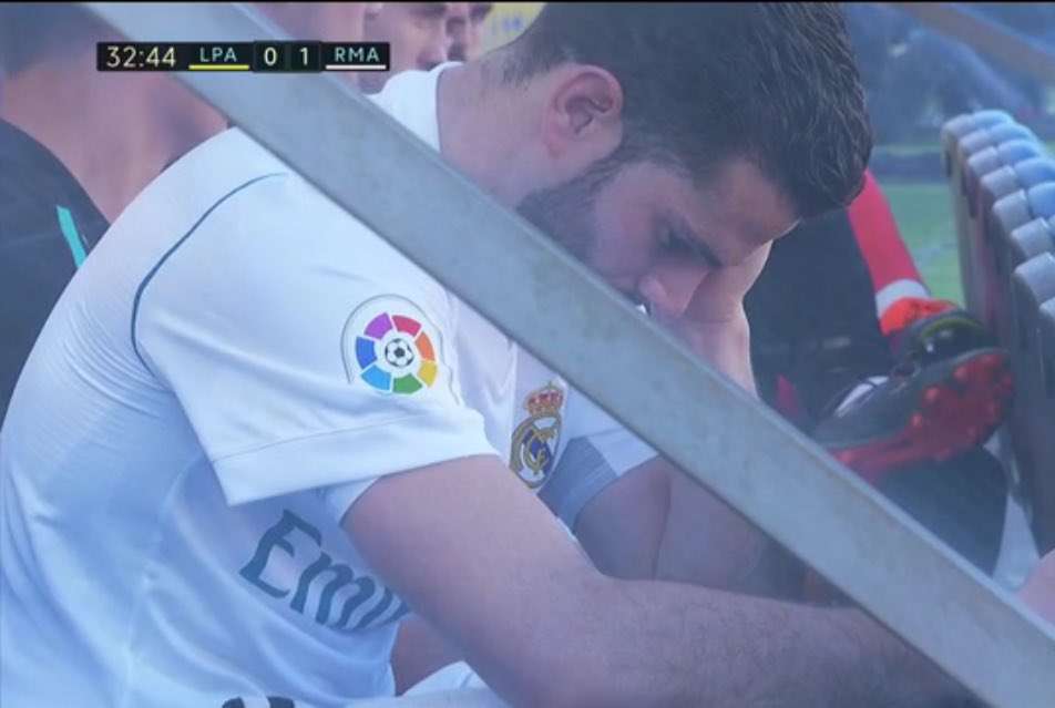 Nacho Real Madrid banquillo