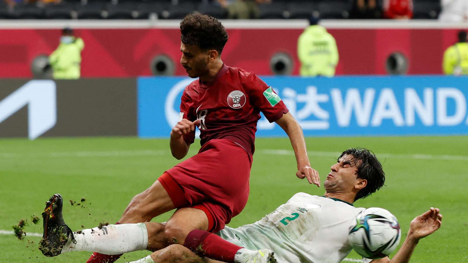 qatar - iraq - arab cup 6-12-2021