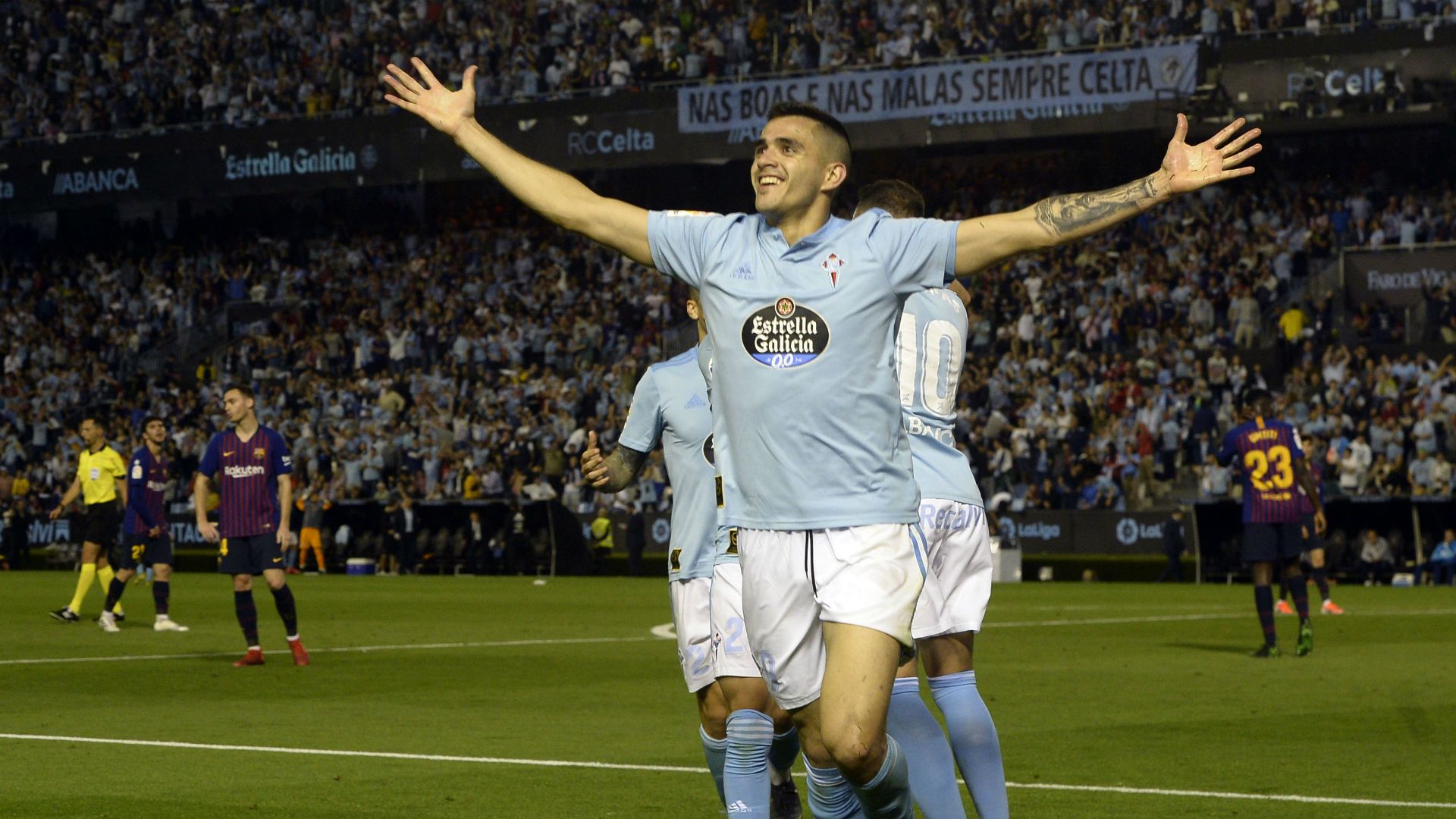 Maxi Gomez Celta Vigo Barcelona 04052019