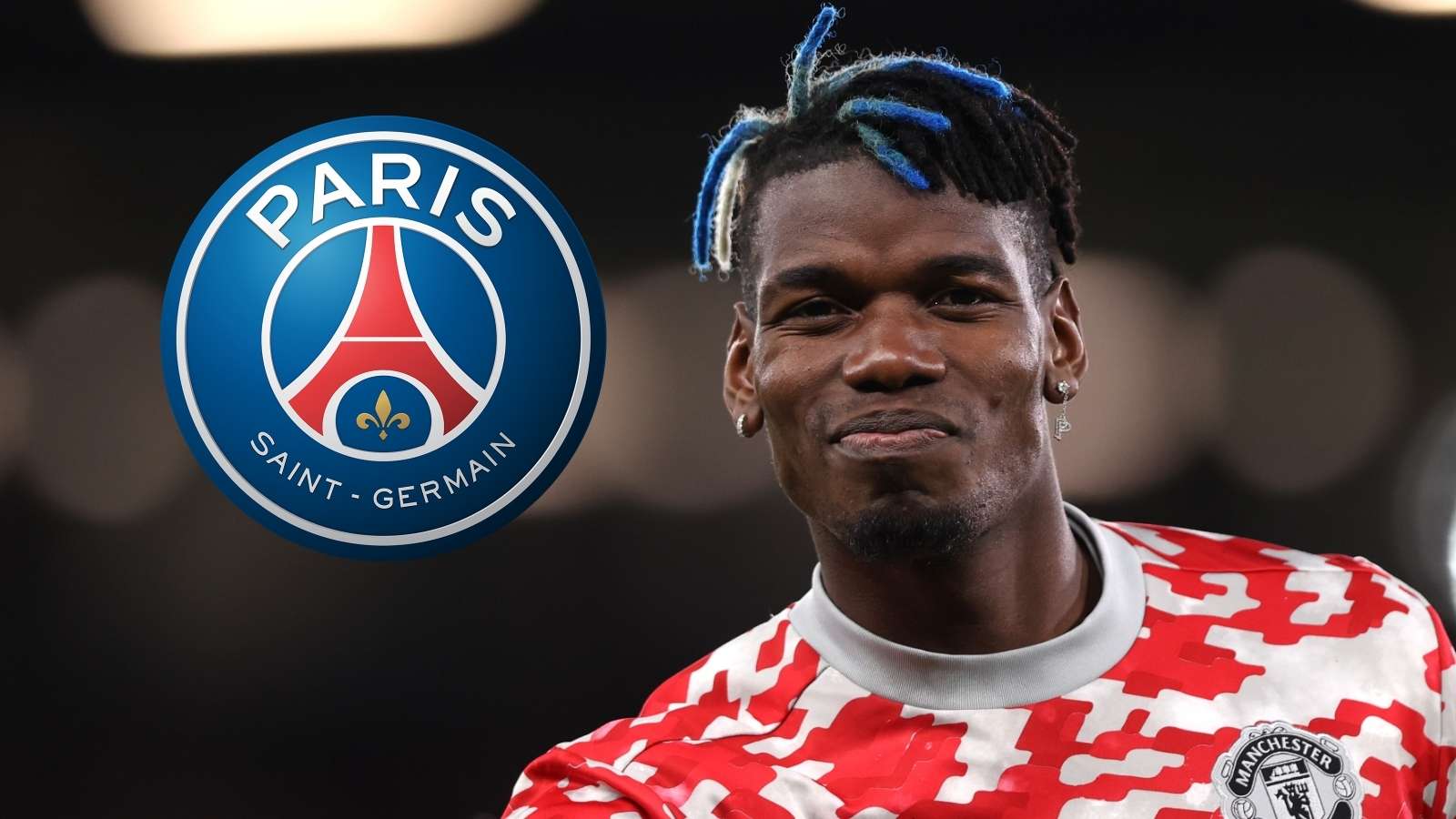 Paul Pogba, PSG badge
