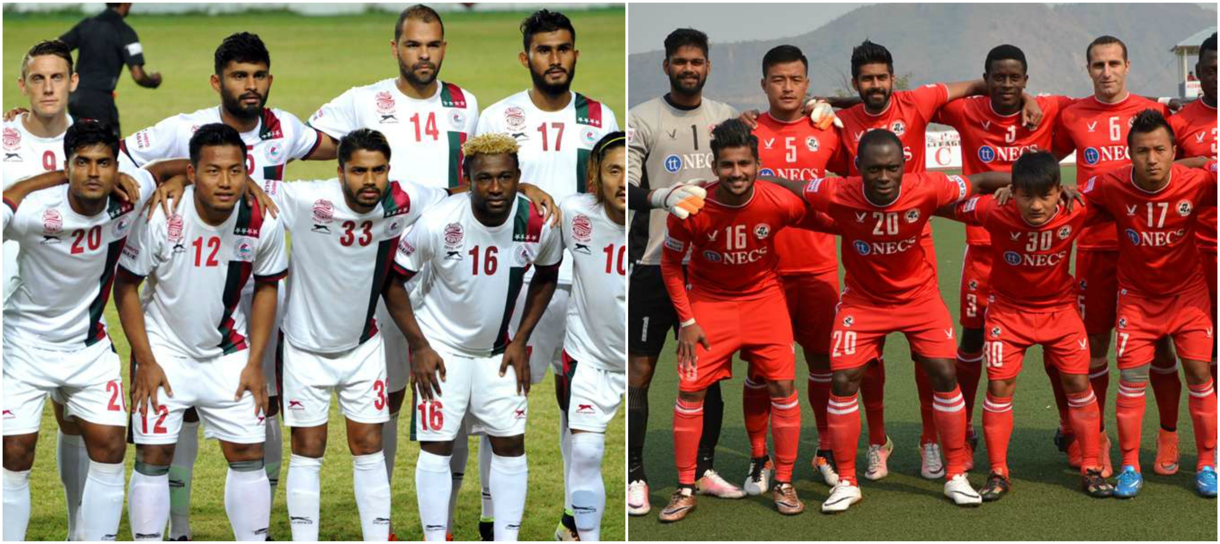 Aizawl vs Mohun Bagan stats