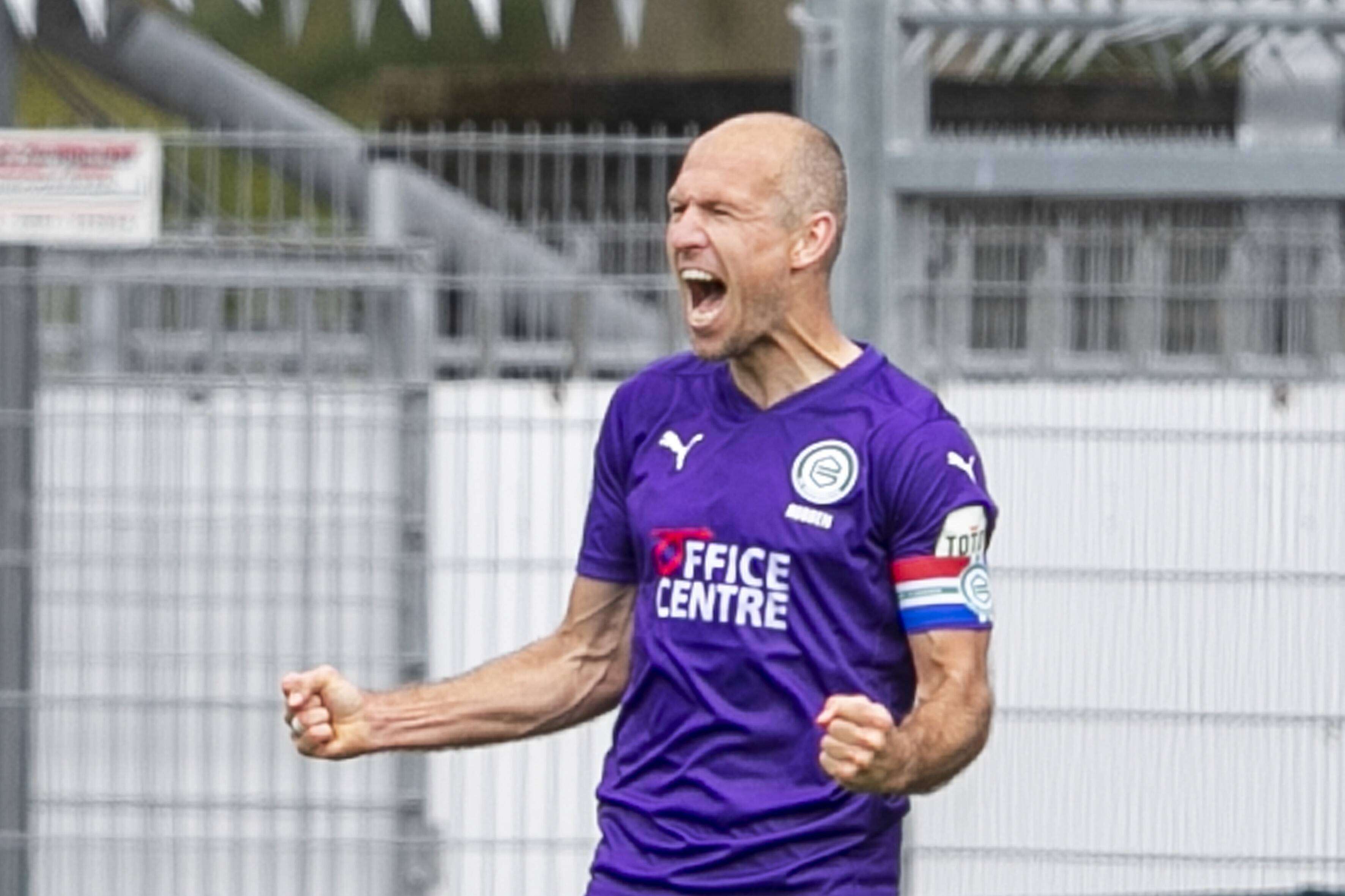 GER ONLY Arjen Robben Groningen