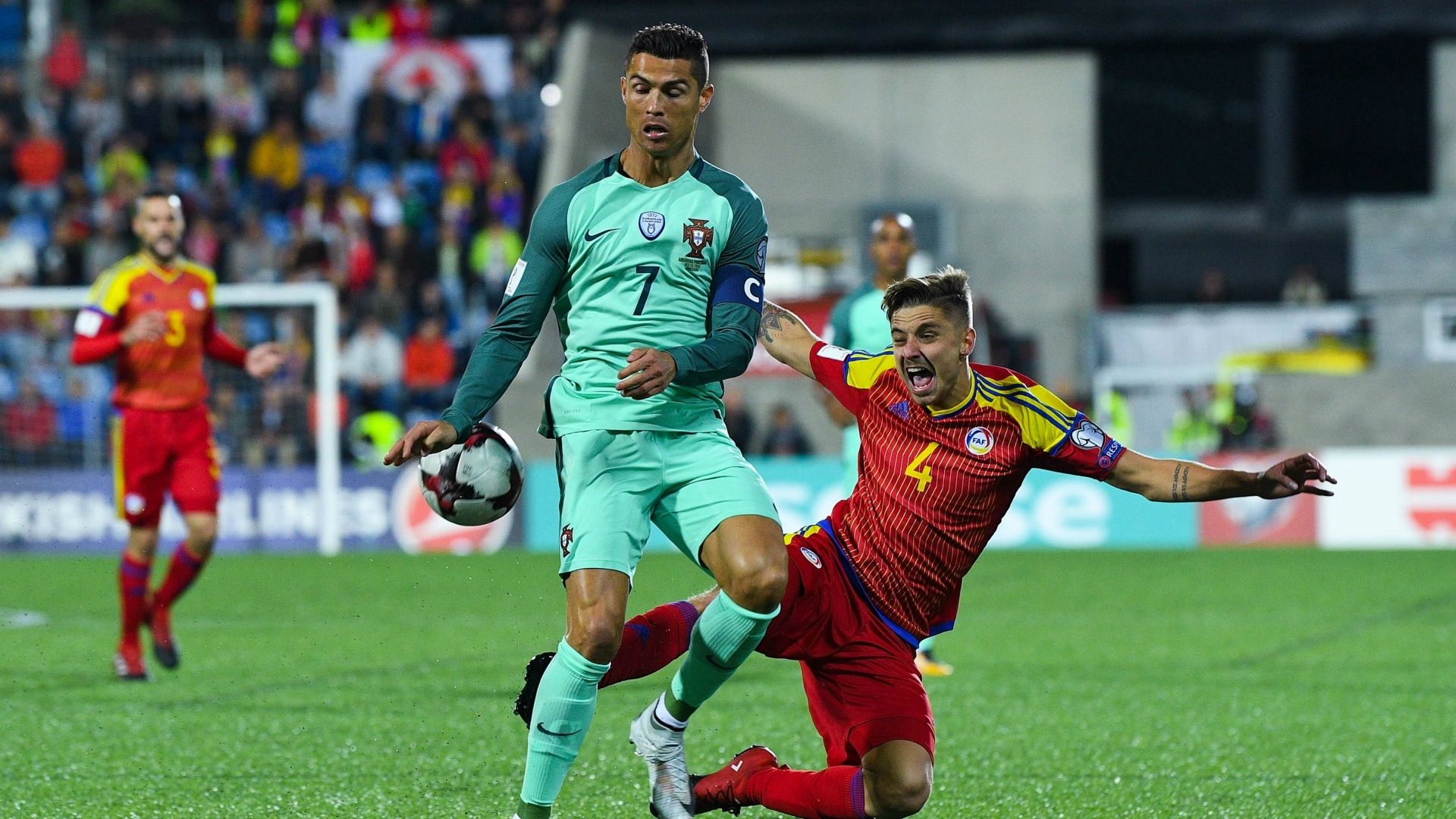Cristiano Ronaldo Andorra Portugal WC Qualifying 10072017