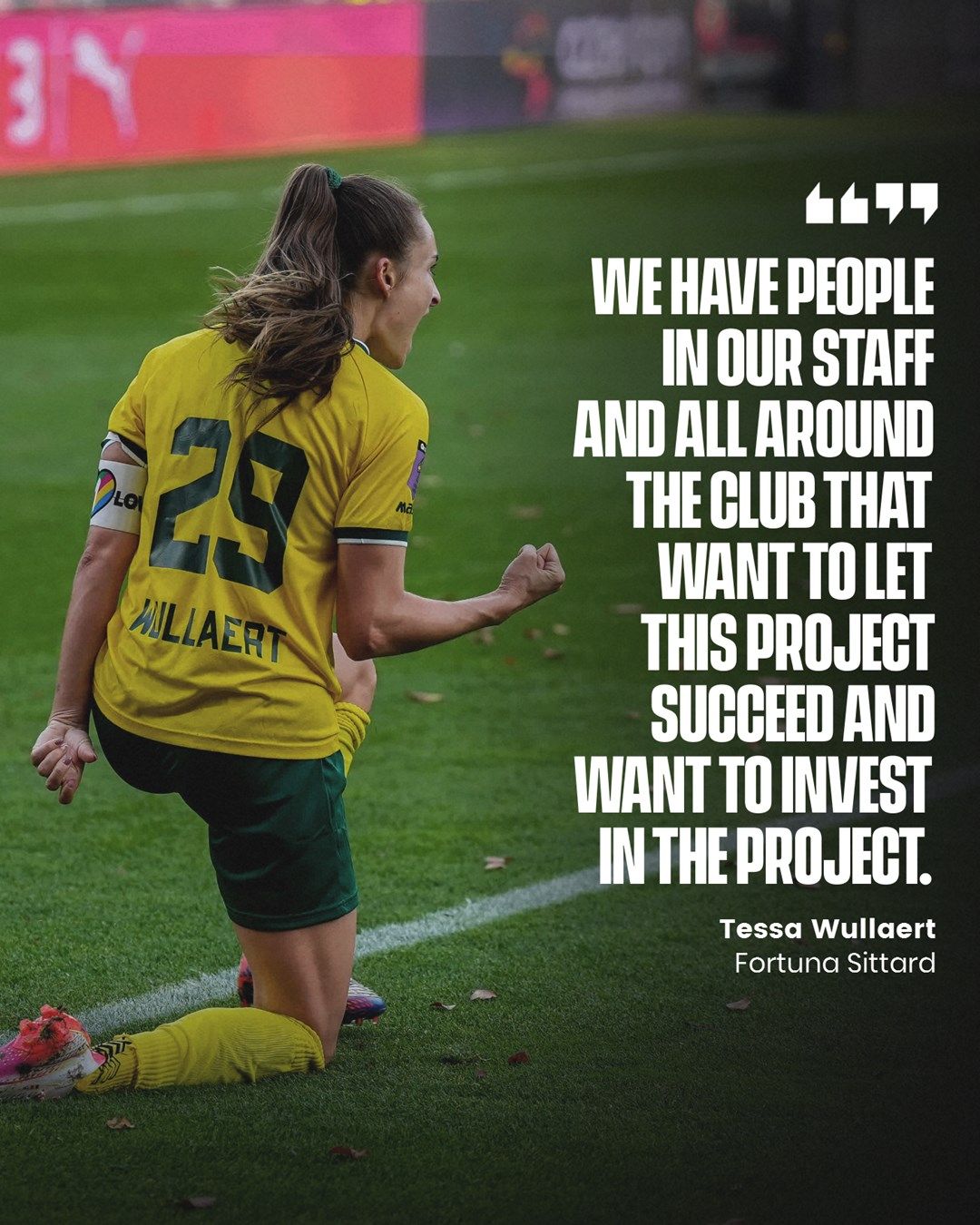 Tessa Wullaert Fortuna Sittard quote 4:5