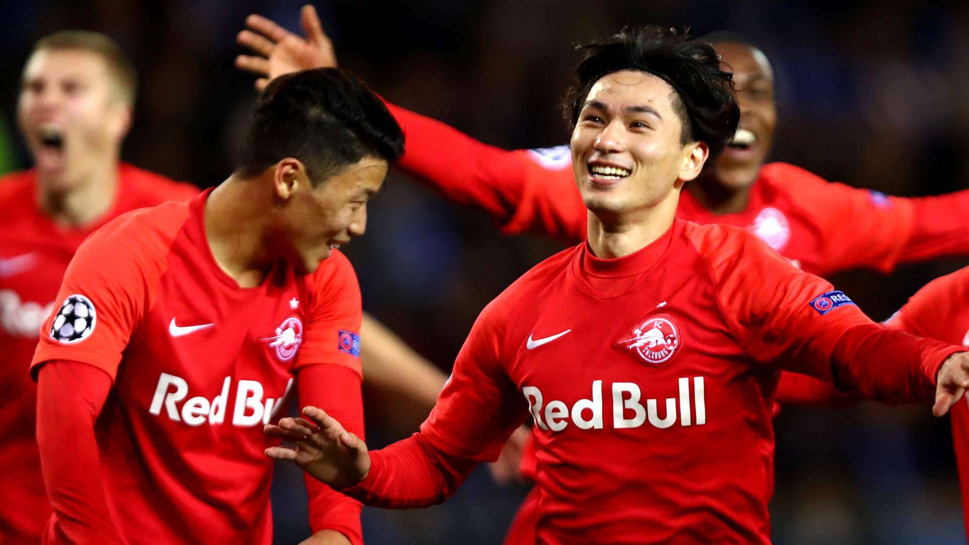 Takumi Minamino Hee-chan Hwang Salzburg 2019-20