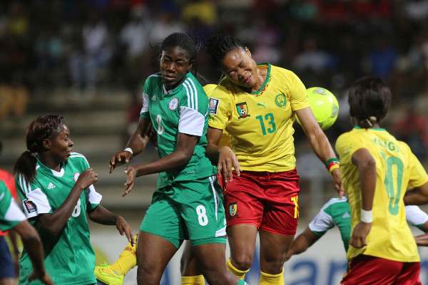 Nigeria women vs Cameroon women 25102014