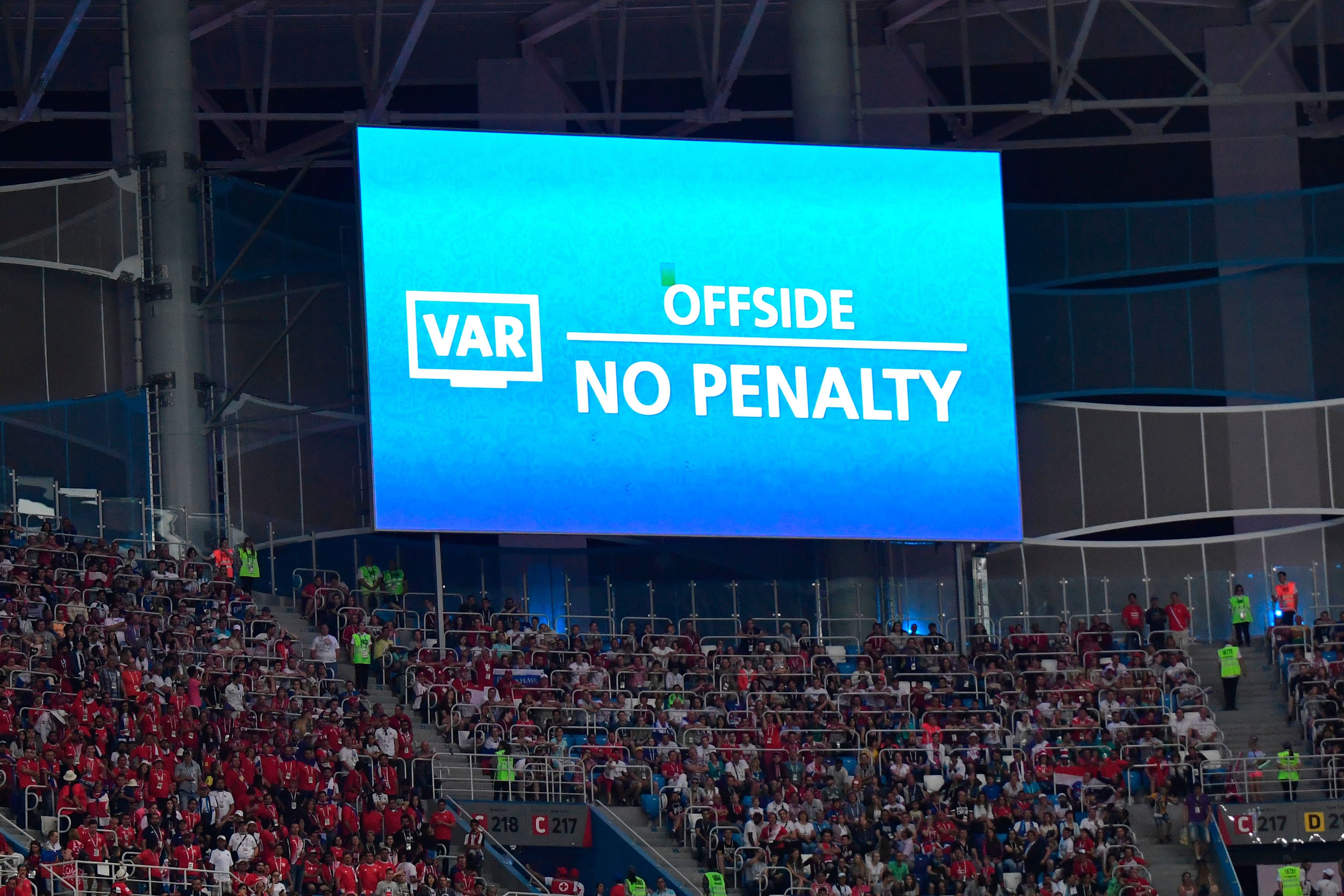 VAR assistance vidéo arbitrage