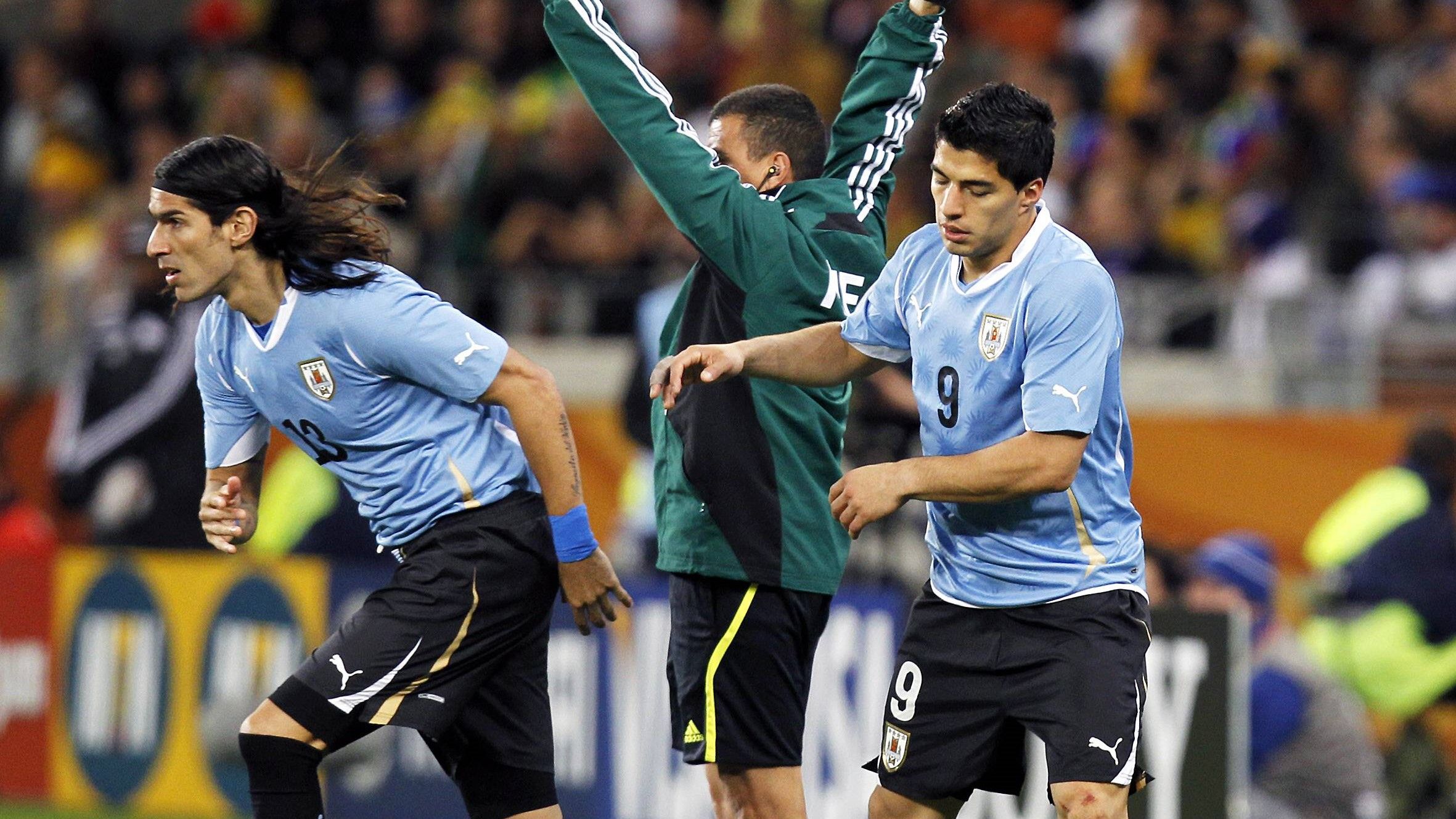 GERMANY ONLY Luis Suarez Sebastian Abreu Uruguay