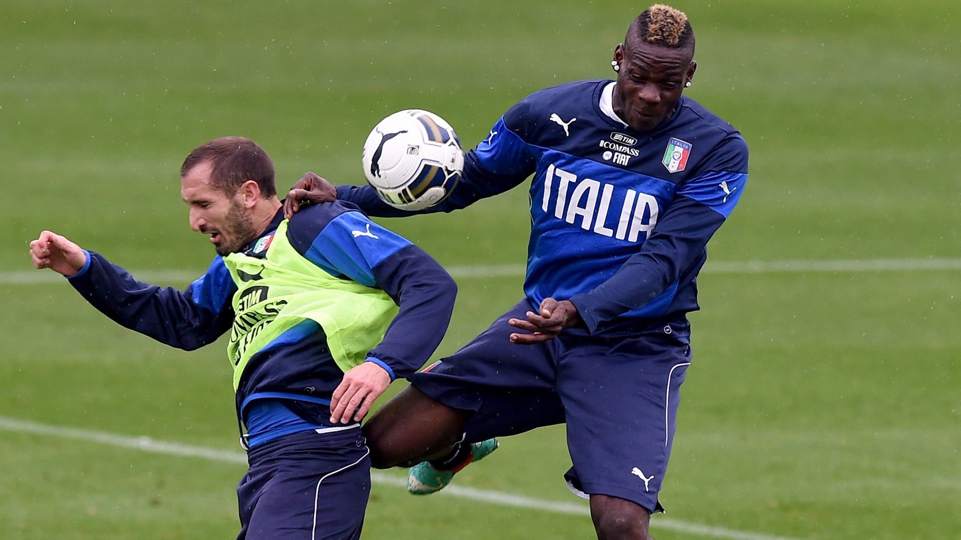 Balotelli-show: la Nazionale si allena a Coverciano