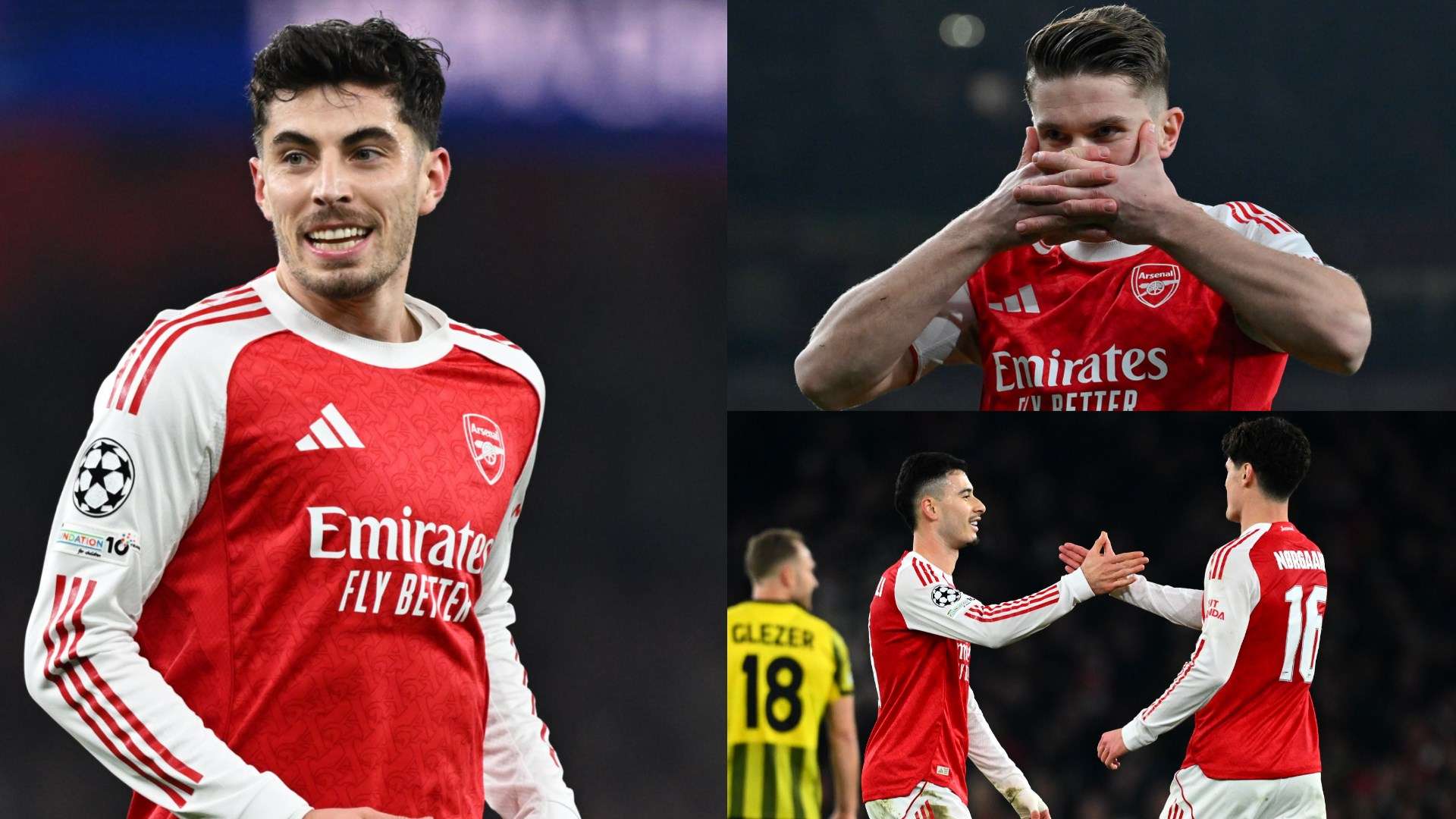 Kai Havertz Arsenal Kairat Almaty 2025-26