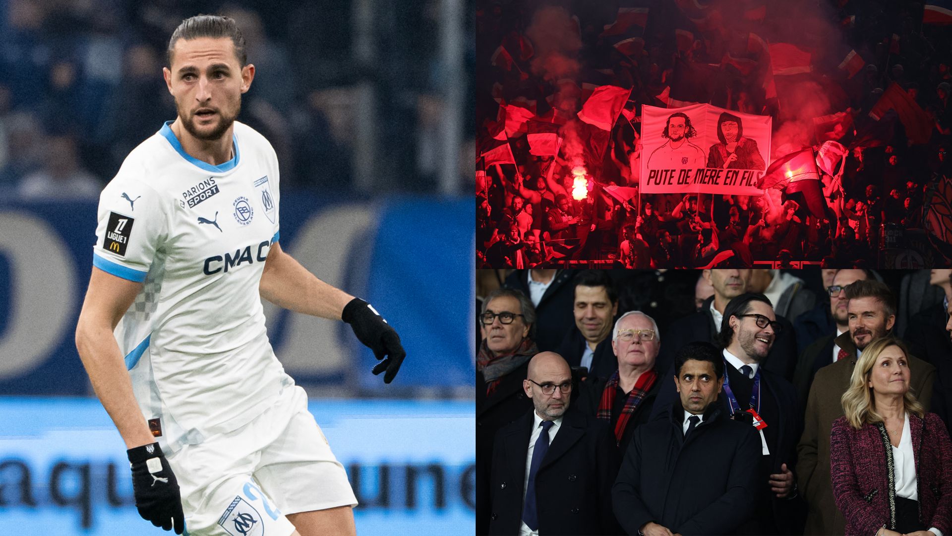 Adrien Rabiot PSG Marseille