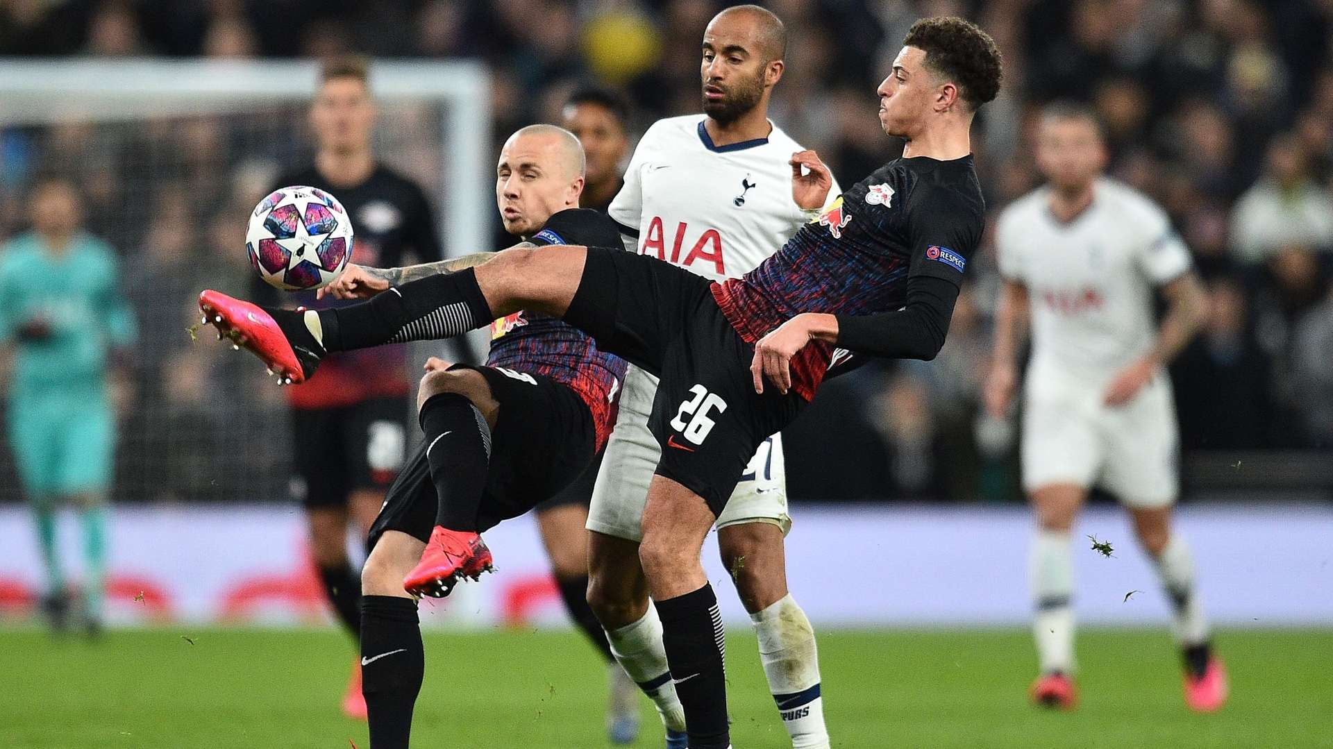 Ethan Ampadu Tottenham Hotspur RB Leipzig Champions League 2020