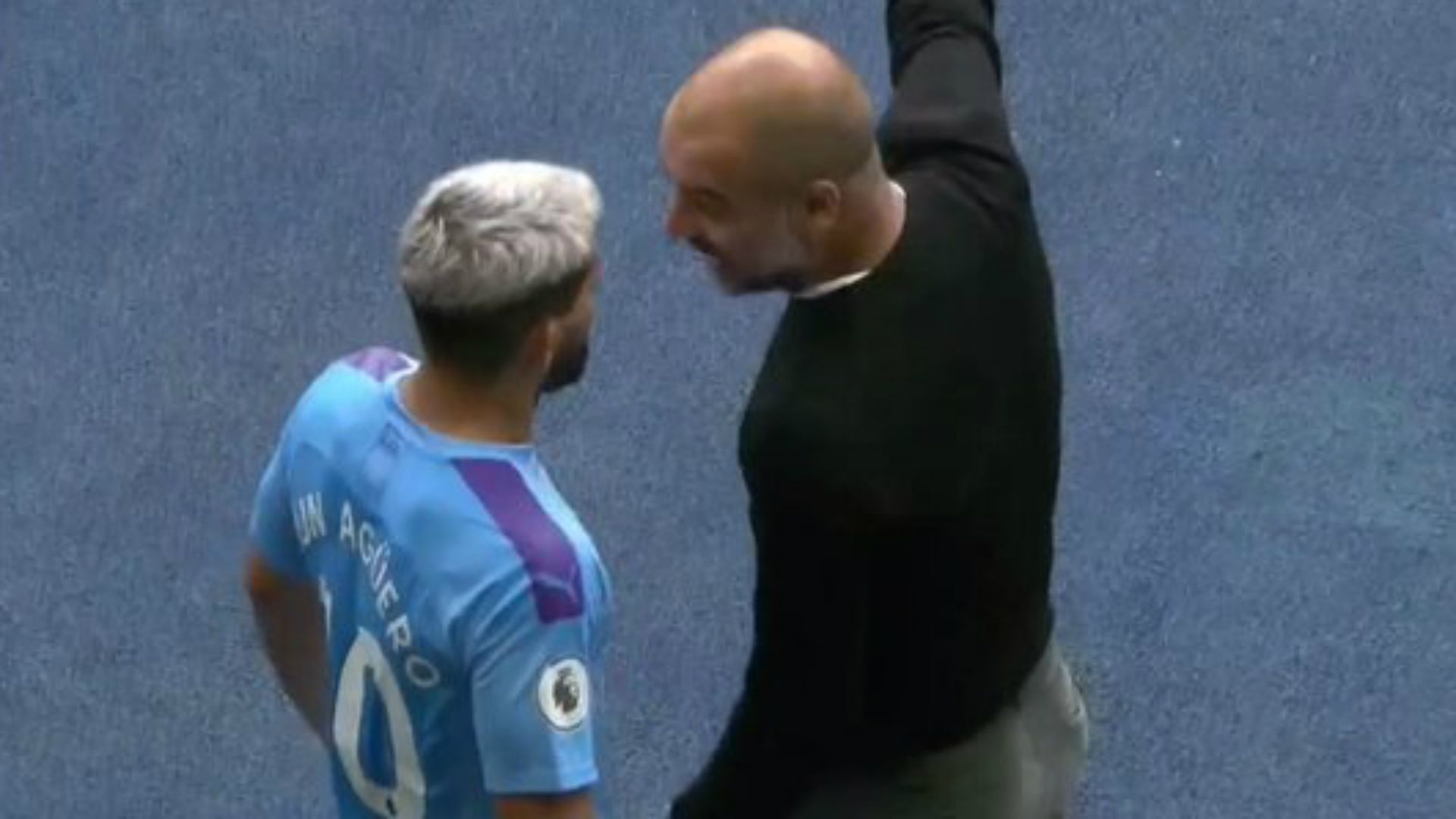 Agüero - Guardiola Manchester City
