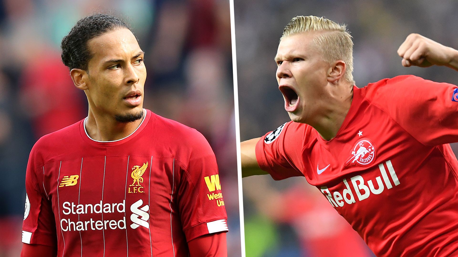 Van Dijk Haaland split