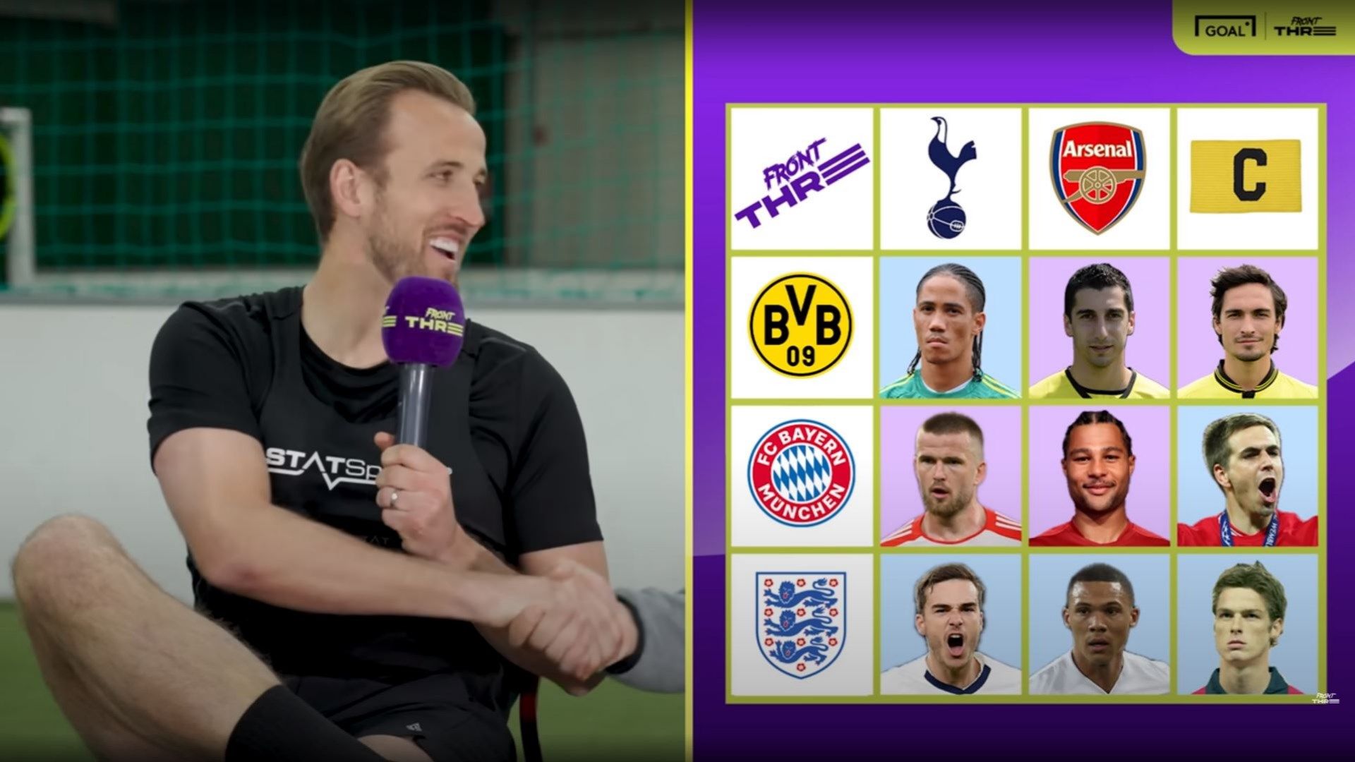 Harry Kane Front Three Tic Tac Toe