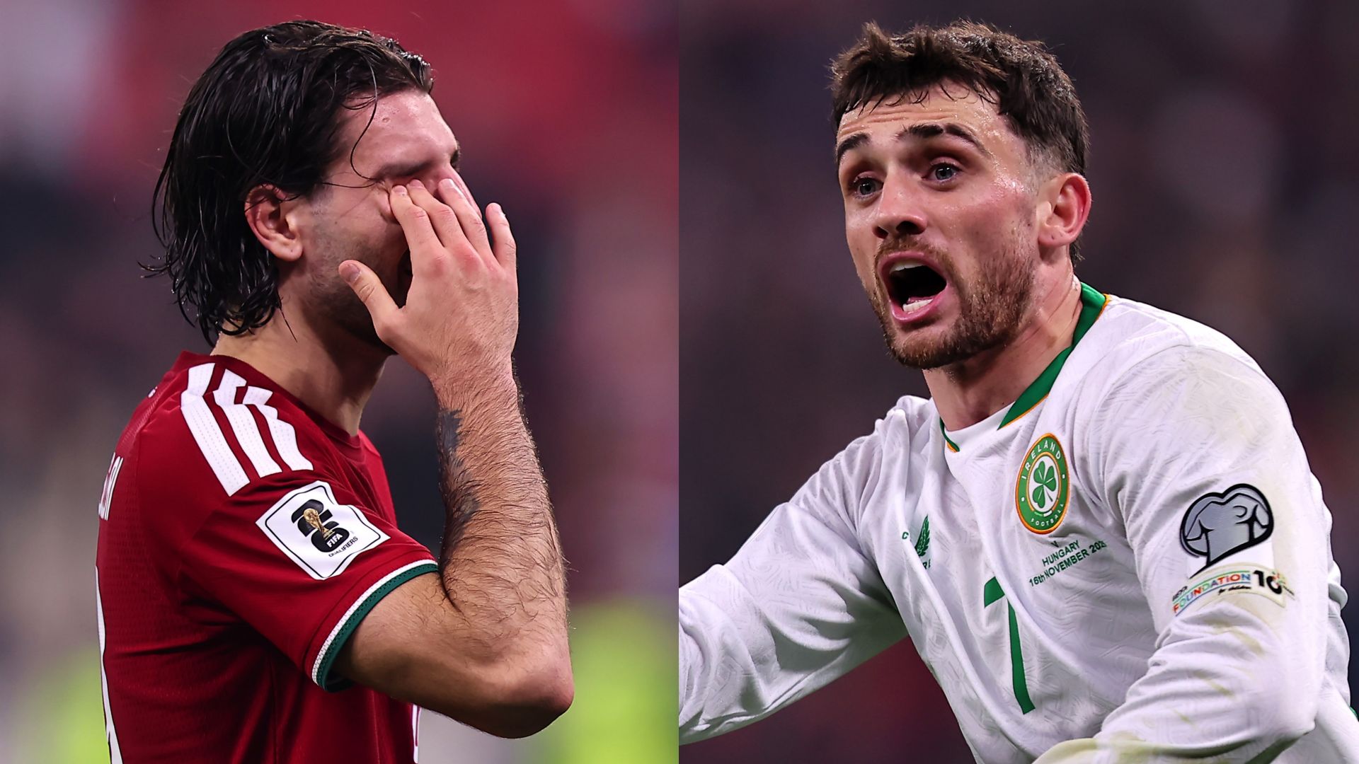 Dominik Szoboszlai Troy Parrott Hungary Ireland 2025