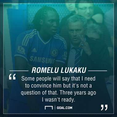 Romelu Lukaku Jose Mourinho