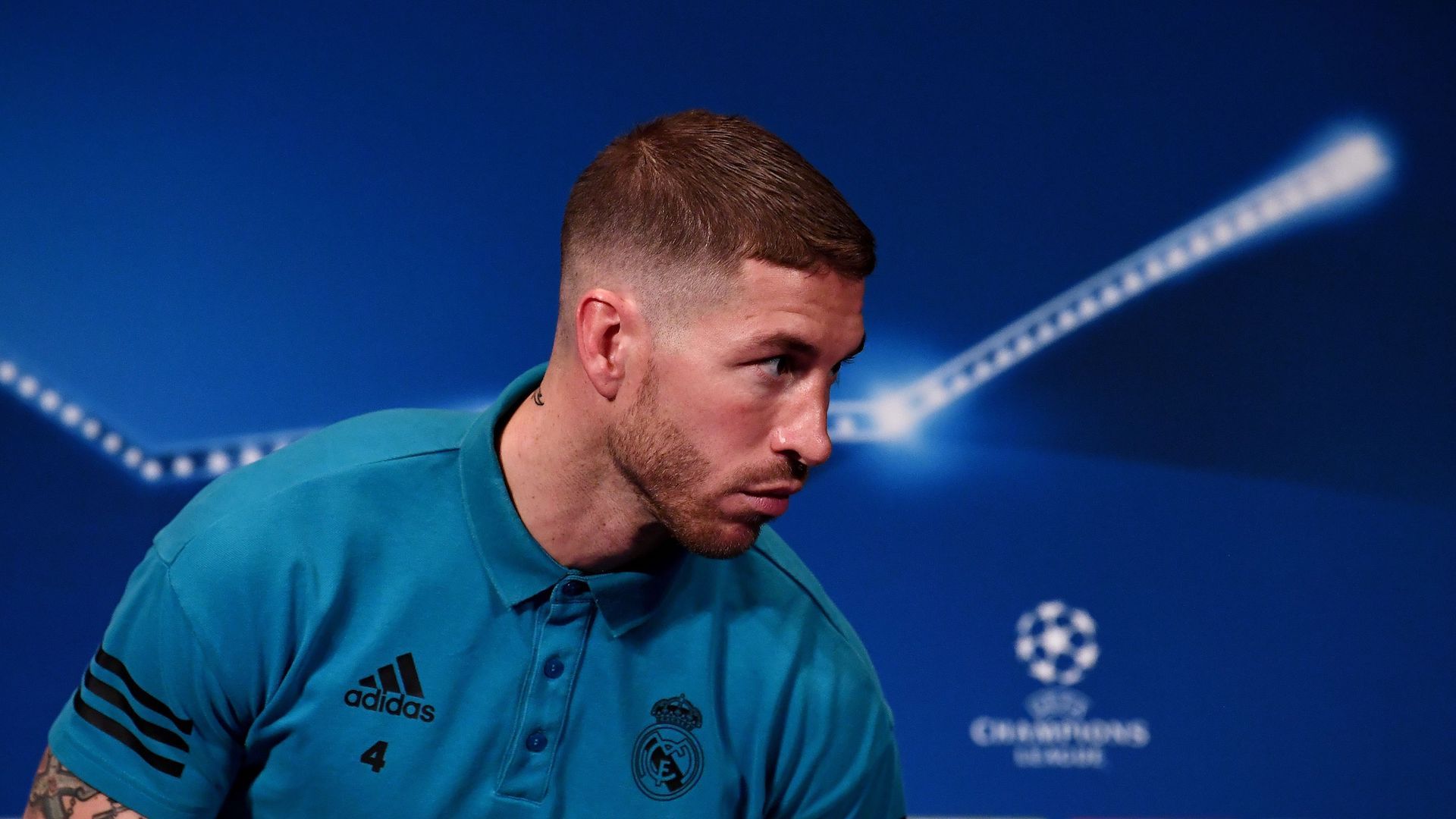 Sergio Ramos PSG Real Madrid UEFA Champions League press conference