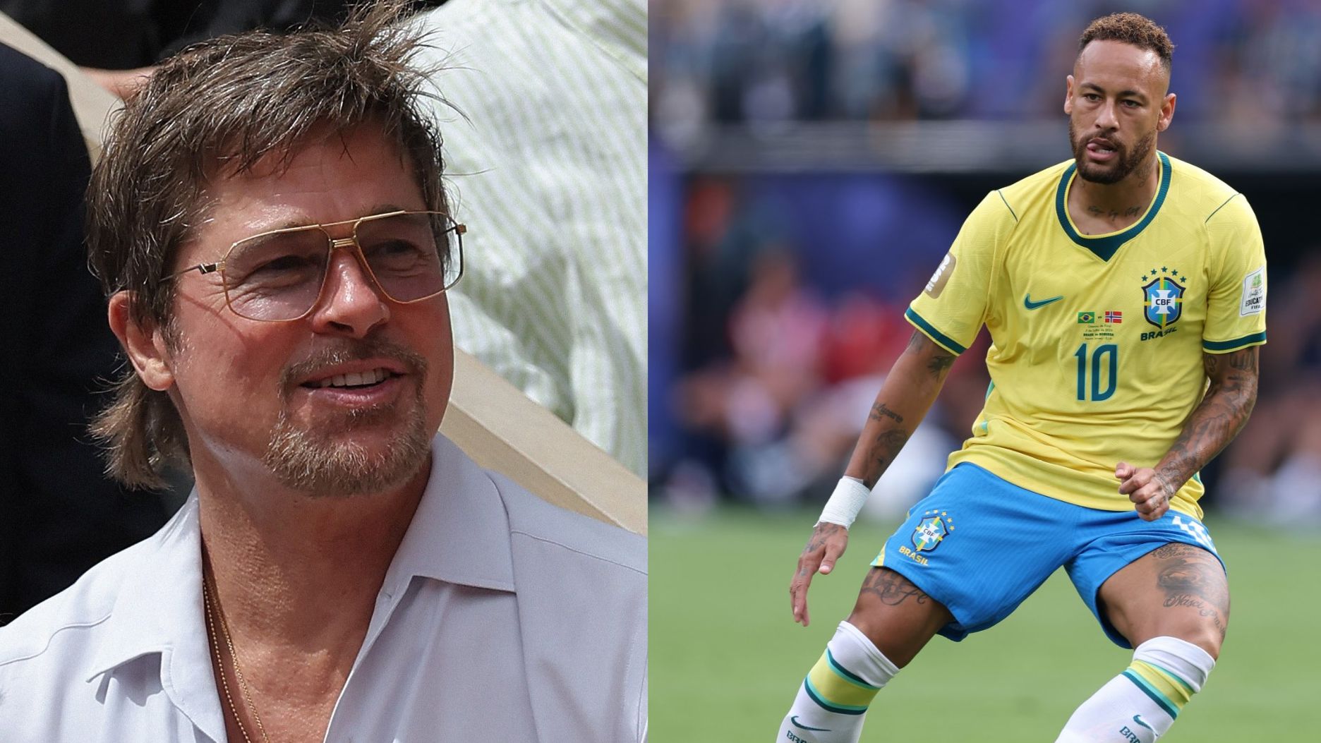 Brad Pitt Neymar