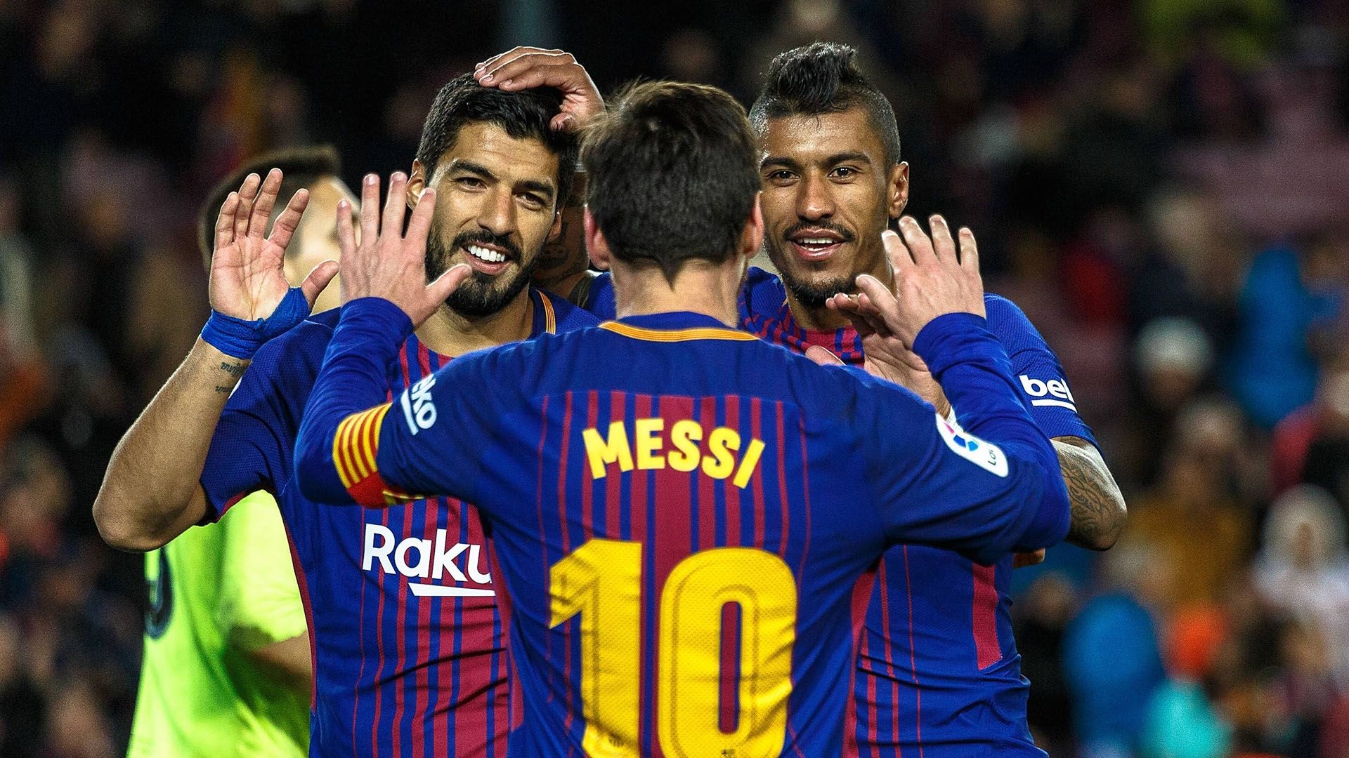 messi suarez paulinho