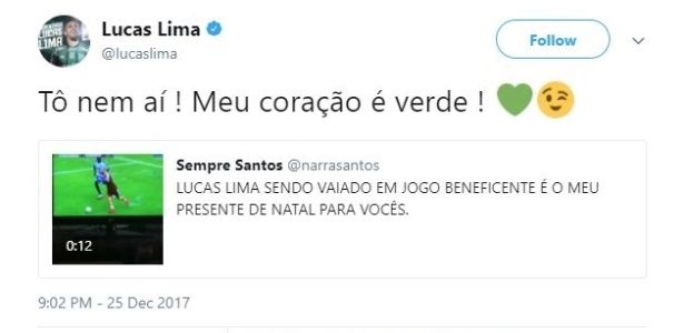 GFX Twitter Lucas Lima