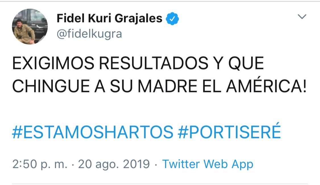 Fidel Kuri Twitter
