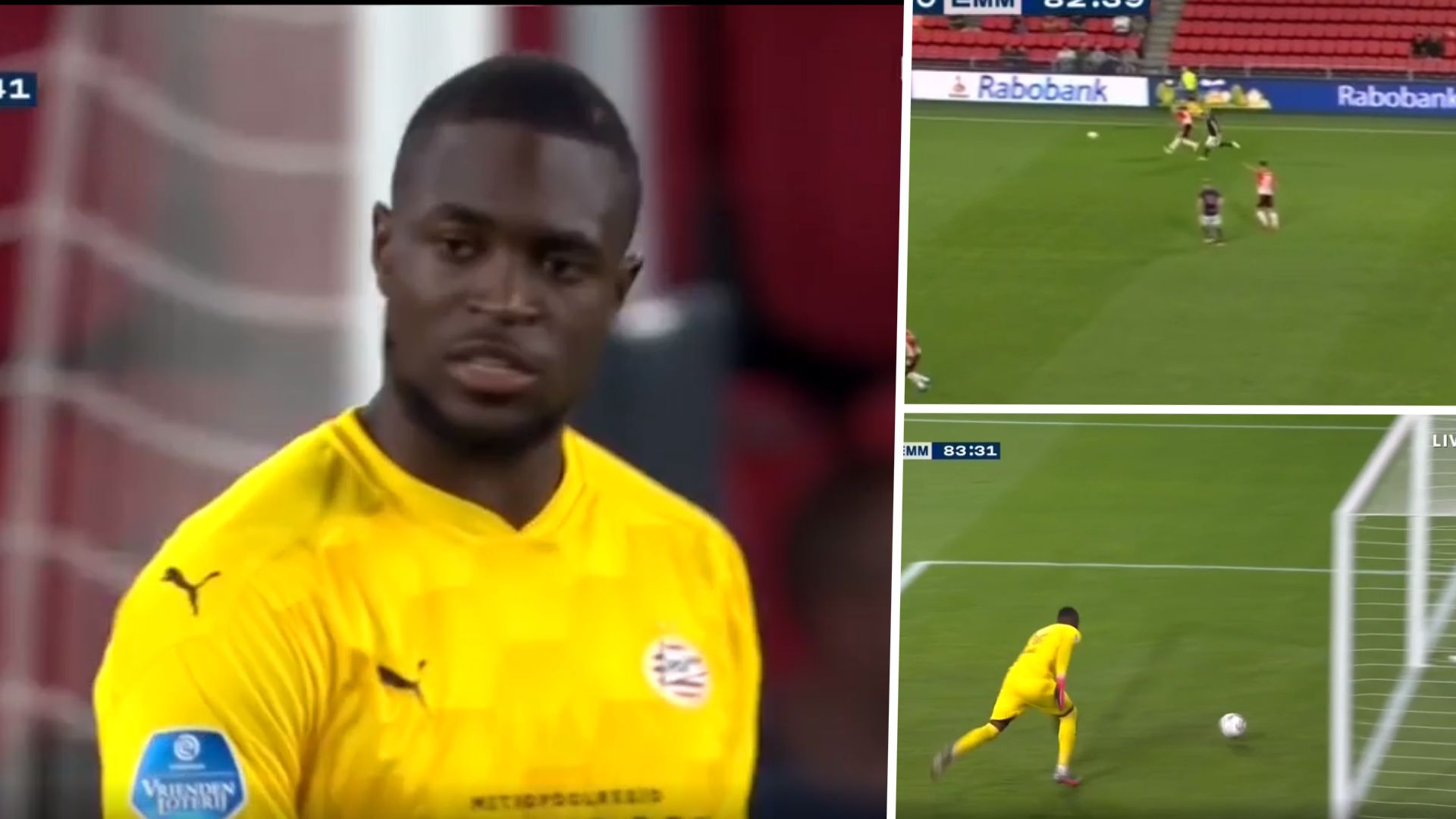 GFX Yvon Mvogo PSV Eindhoven Eredivisie 19092020