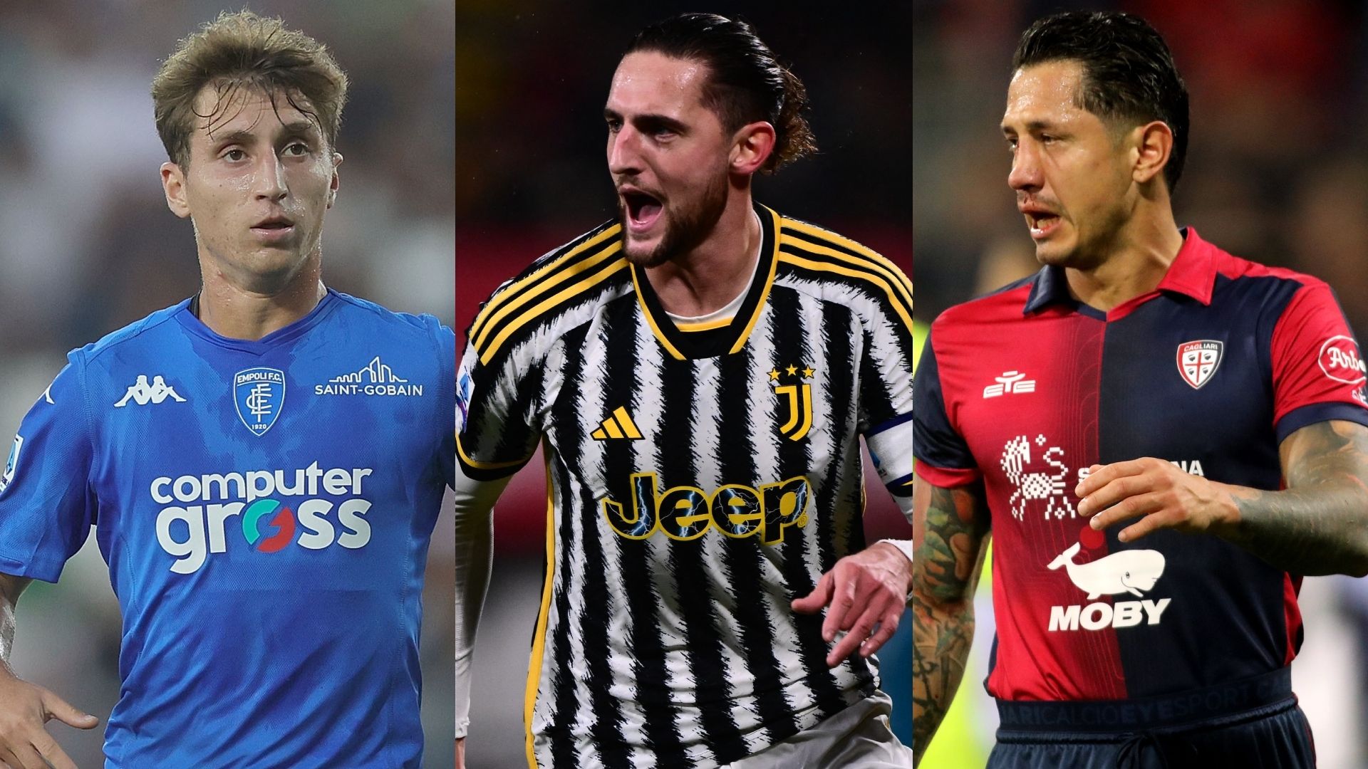 Baldanzi Rabiot Lapadula